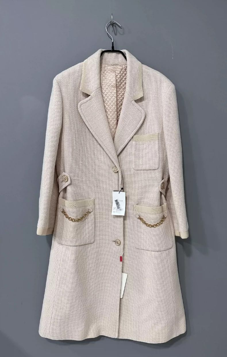 Gucci Gucci Classic gold-buttoned coat 2502-Nextarrow Size US XS / EU 42 / 0 - 1 Thumbnail