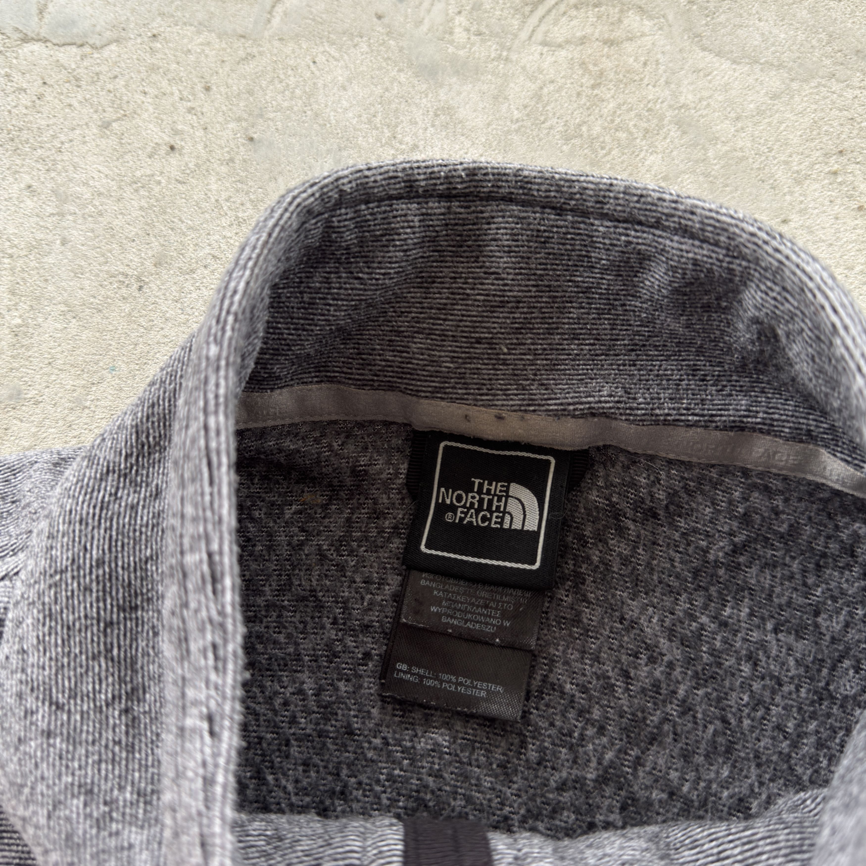 The North Face Vintage The North Face Grey Full Zip Fleece Jacket Size M / US 6-8 / IT 42-44 - 5 Thumbnail