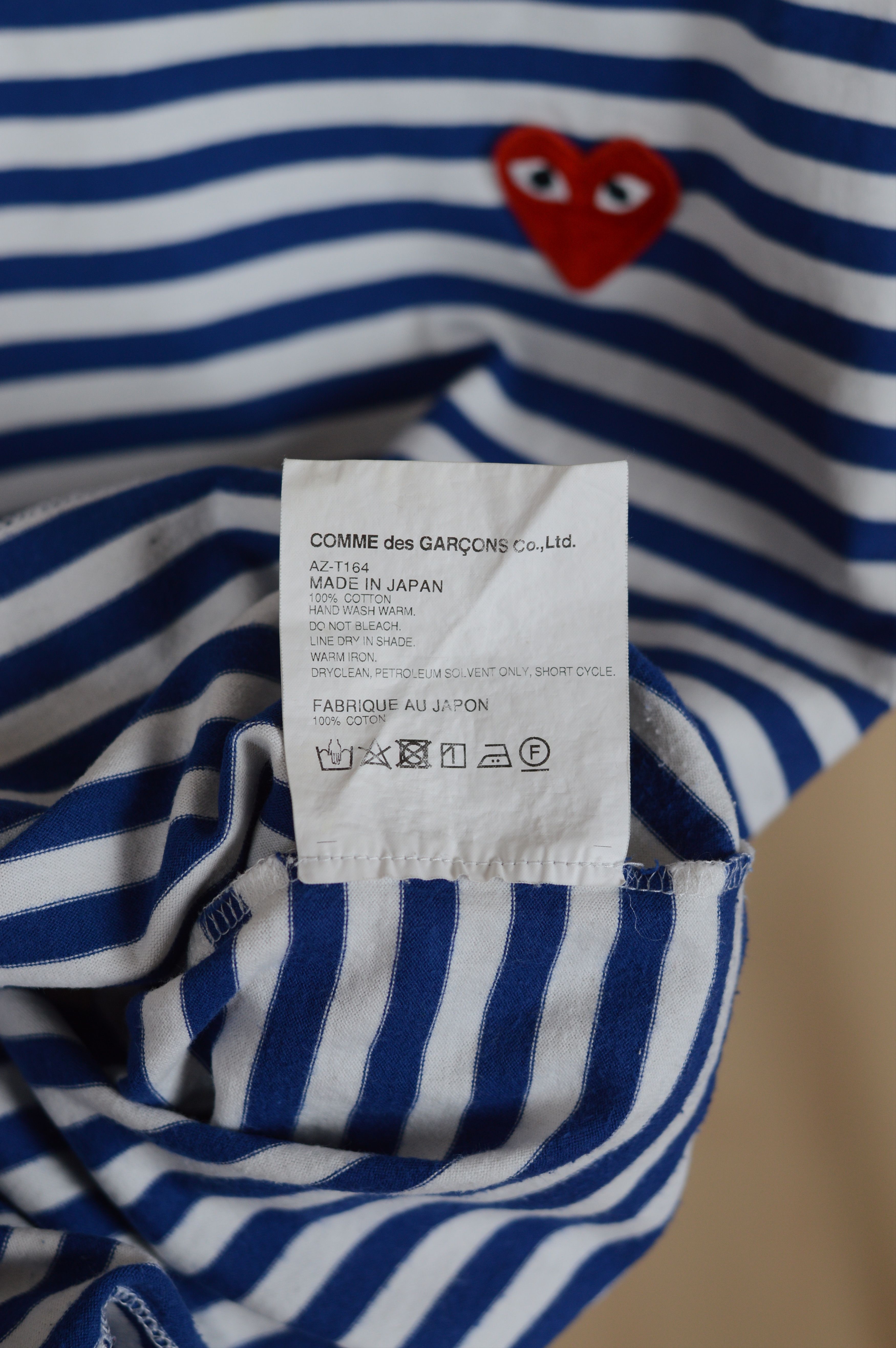 Comme des Garcons PLAY Play Comme Des Garcons Long Sleeve tee Size M / US 6-8 / IT 42-44 - 6 Thumbnail