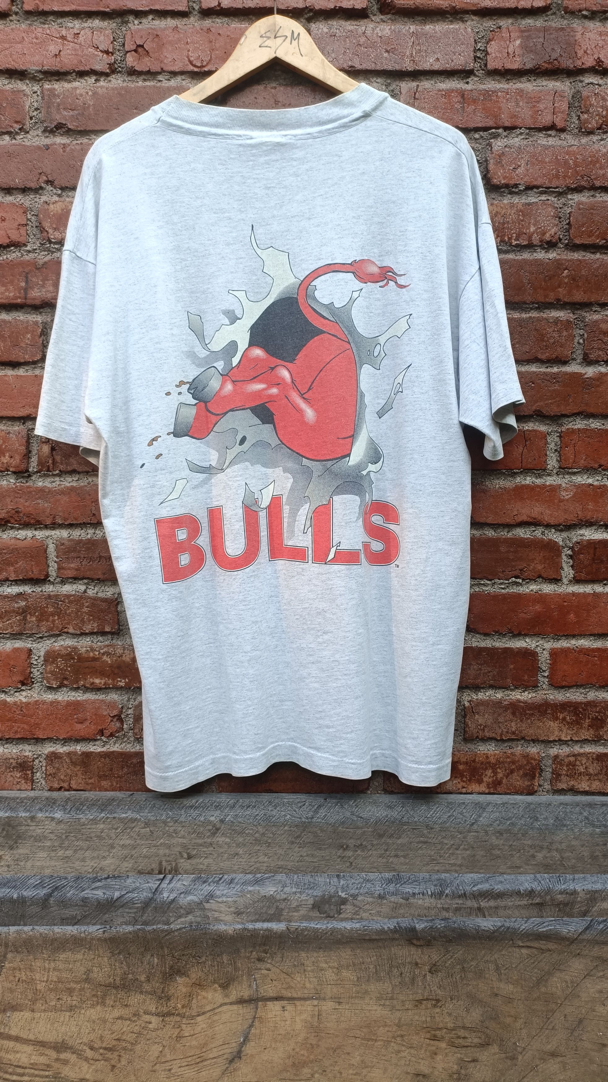NBA × Nutmeg × Vintage 90's CHICAGO BULLS Size US L / EU 52-54 / 3 - 1 Thumbnail