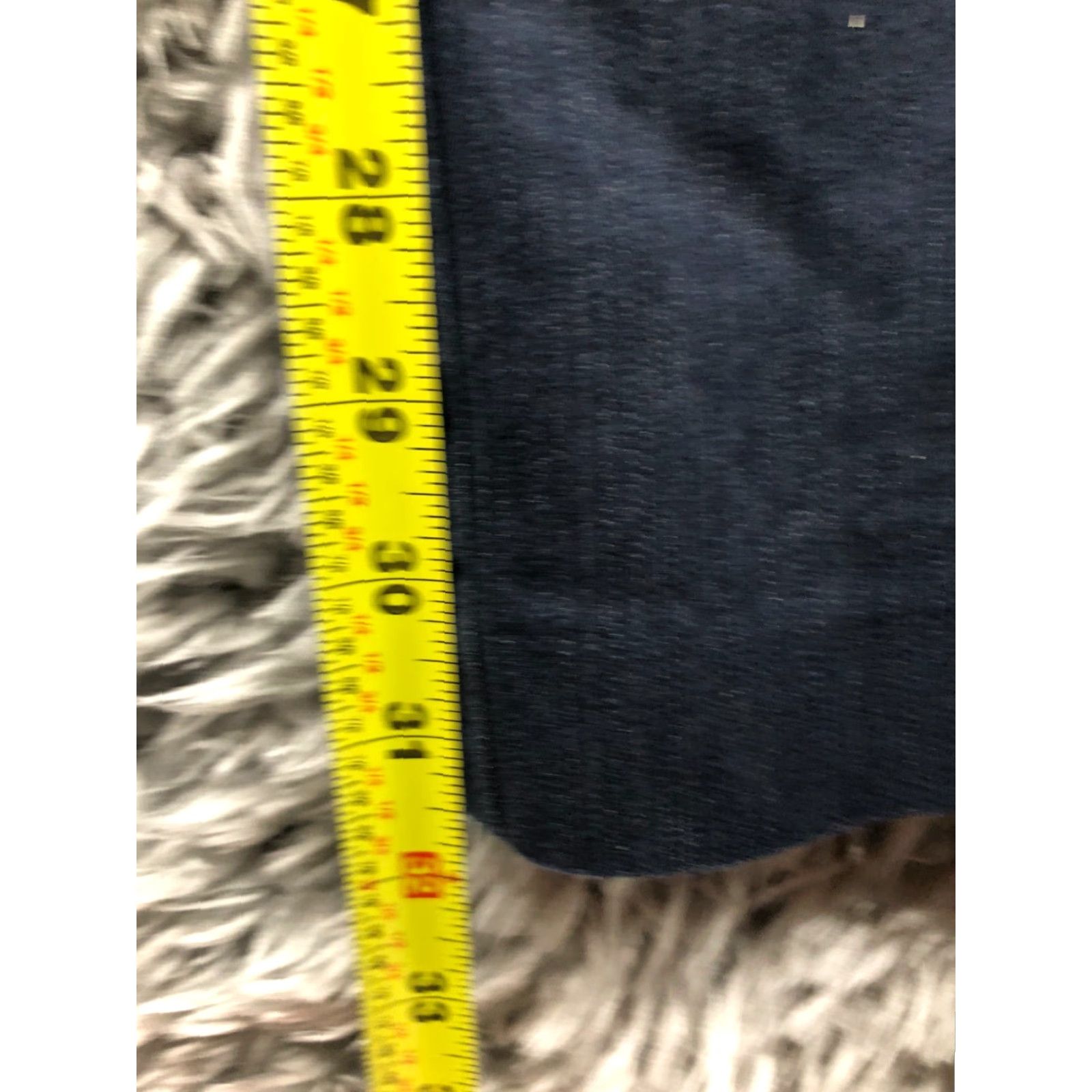Vintage New York & Company Straight Pants Womens 8 Tall Mid Rise Dark Wash Blue Size 30" / US 8 / IT 44 - 3 Thumbnail