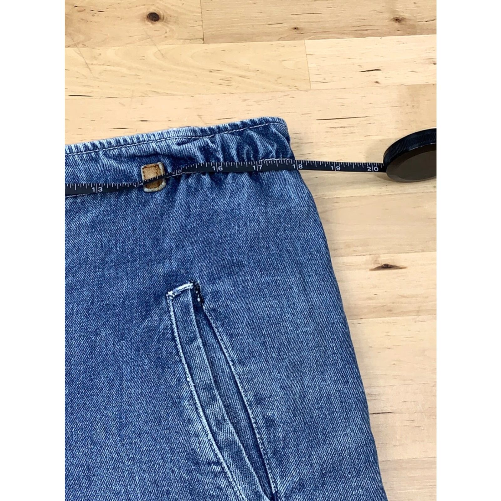 Vintage Sergio Valente Womens Jeans 11/12 High Rise Medium Wash Straight Blue Jeans Womens 11/12 Medium Wash 5838 Size 32" / US 10 / IT 46 - 7 Thumbnail