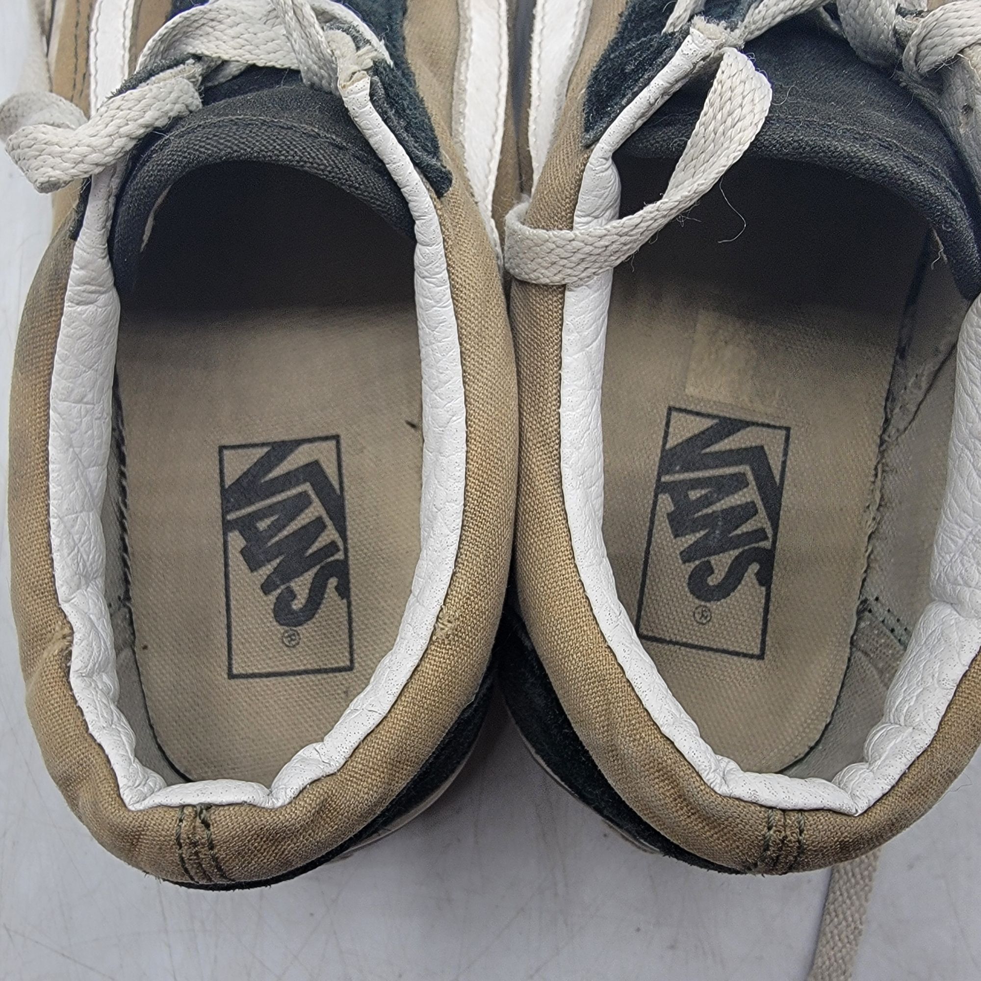 Vans Vans Old Skool Womens 8.5 Brown Black Sneaker Shoes Casual S Size US 8.5 / IT 38.5 - 5 Thumbnail