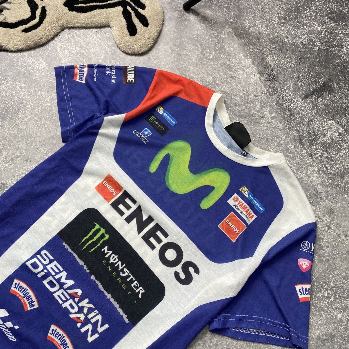 Yamaha Vintage Yamaha Racing Overprinted Graphic NASCAR tee Size US S / EU 44-46 / 1 - 3 Thumbnail