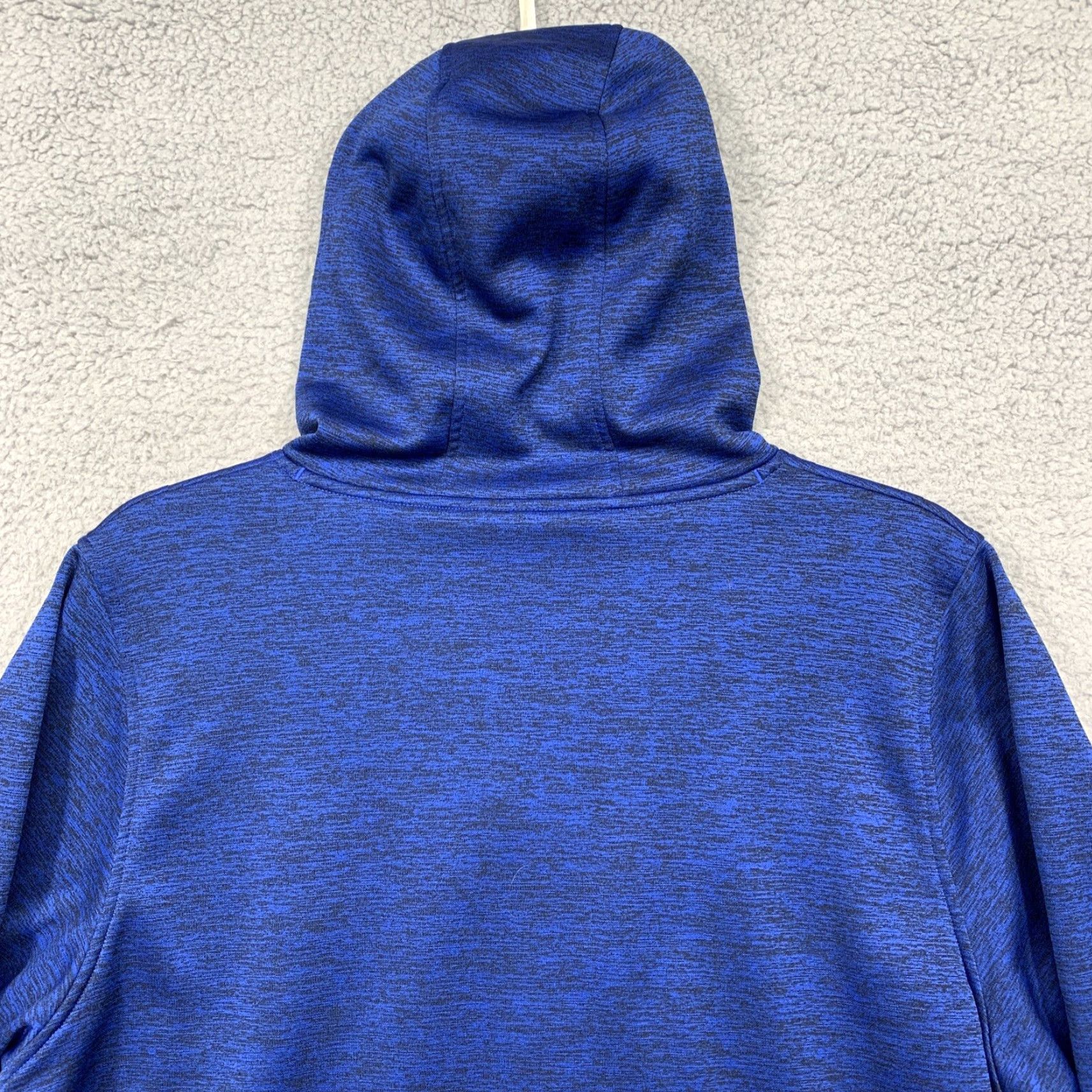 Under Armour Under Armour Mens Hooded Sweatshirt Logo Hoodie Blue Logo Size Medium Loose Fit Hoodie Mens Blue Logo Comfort Pullover Size US M / EU 48-50 / 2 - 5 Thumbnail