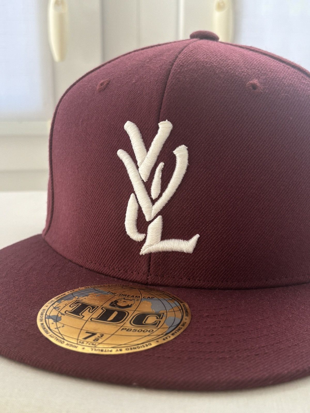 Playboi Carti YVL HAT BLUE SIZE 7 3/8 | Grailed
