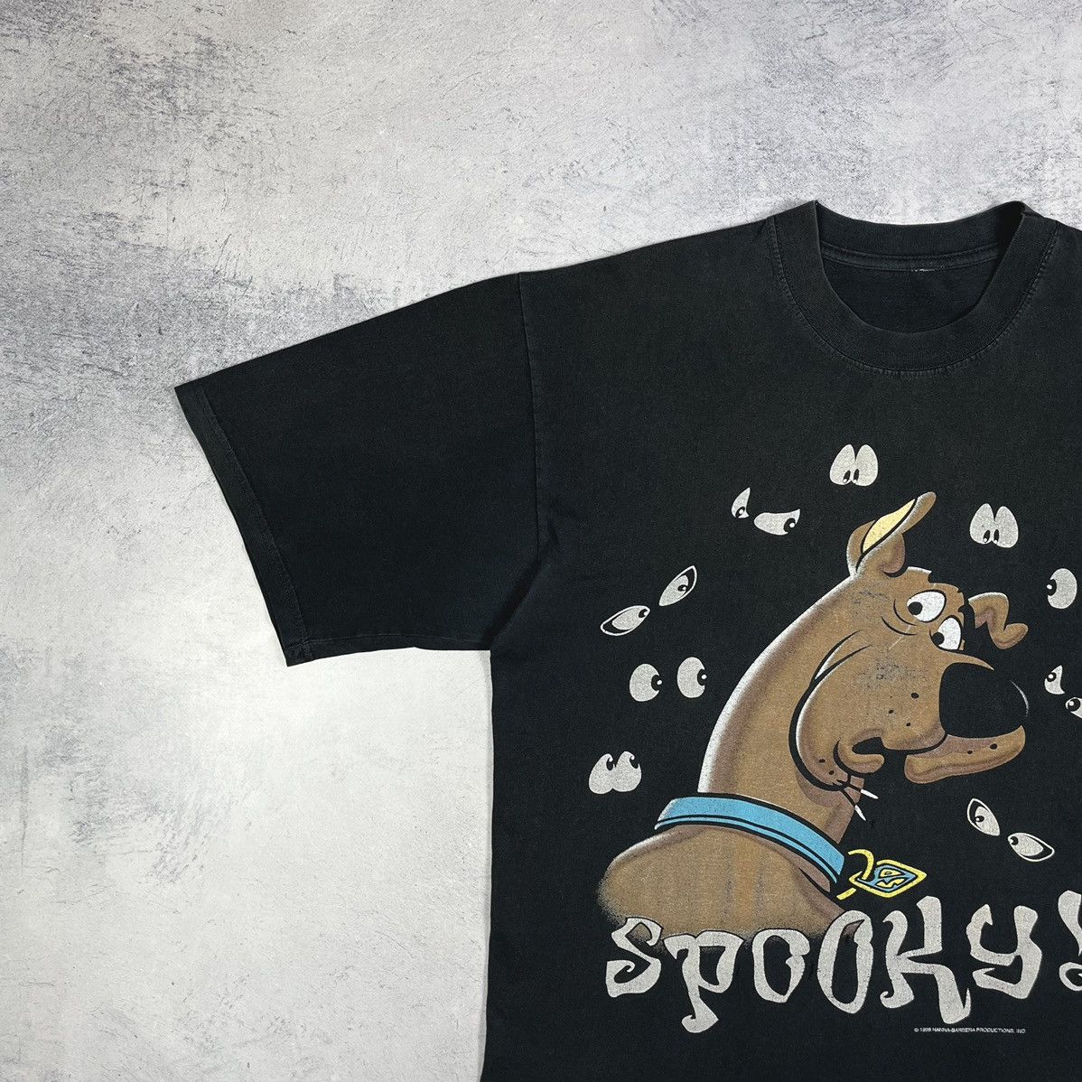 Warner Bros Vintage Scooby Doo Cartoon Horror T shirt 1998 Size US XL / EU 56 / 4 - 5 Thumbnail