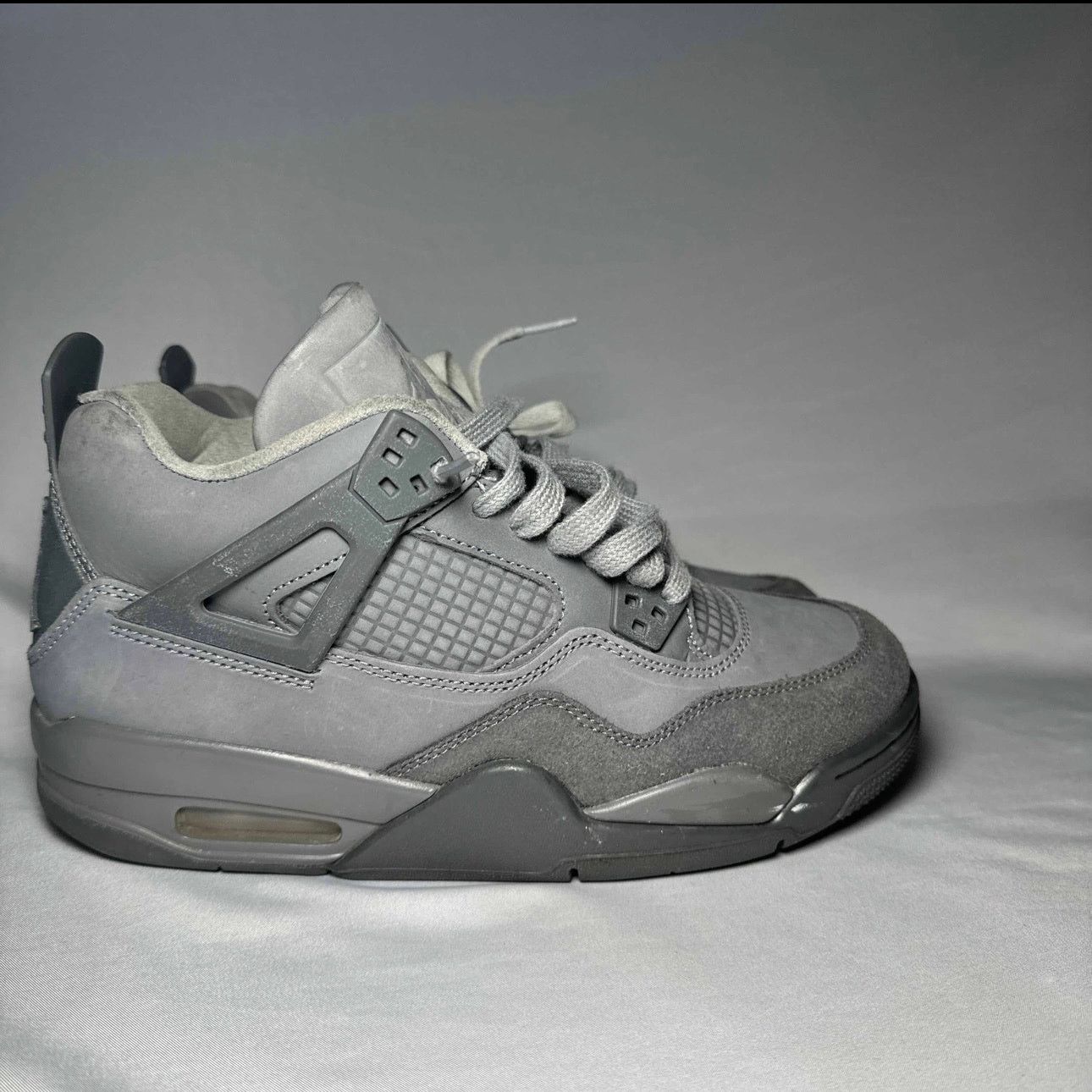 Jordan Brand × Nike Size 6.5 - Air Jordan 4 Retro SE GS Wet Cement Men's Shoes Size US 6.5 / EU 39-40 - 1 Thumbnail