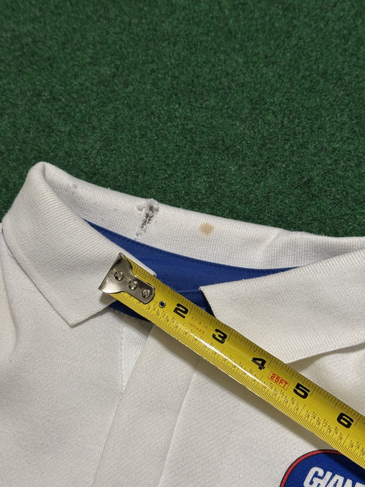 Vintage Vintage 90s New York Giants Long Sleeve Polo XL RARE NFL Size US XL / EU 56 / 4 - 11 Thumbnail