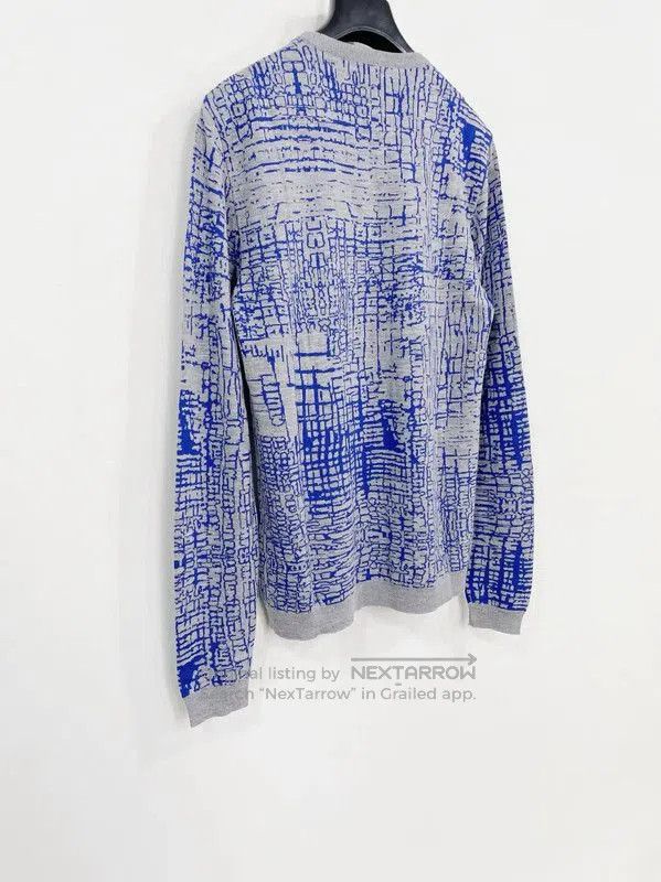Versace Versace Blue Wool Pullover Sweater for Men . Size US S / EU 44-46 / 1 - 2 Thumbnail