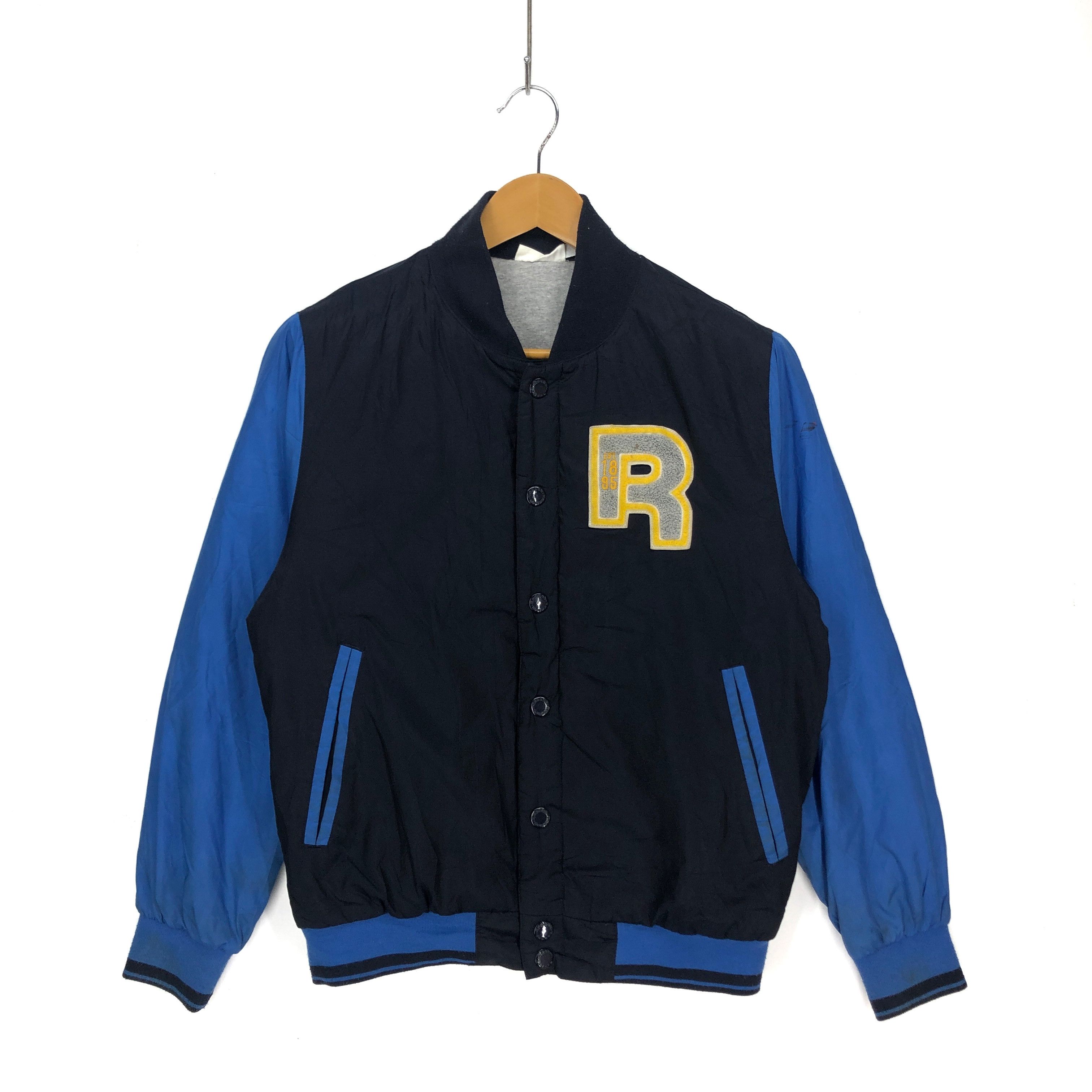 Reebok REEBOK CLASSIC Button Down Varsity Jacket #1188-42 Size US M / EU 48-50 / 2 - 1 Thumbnail