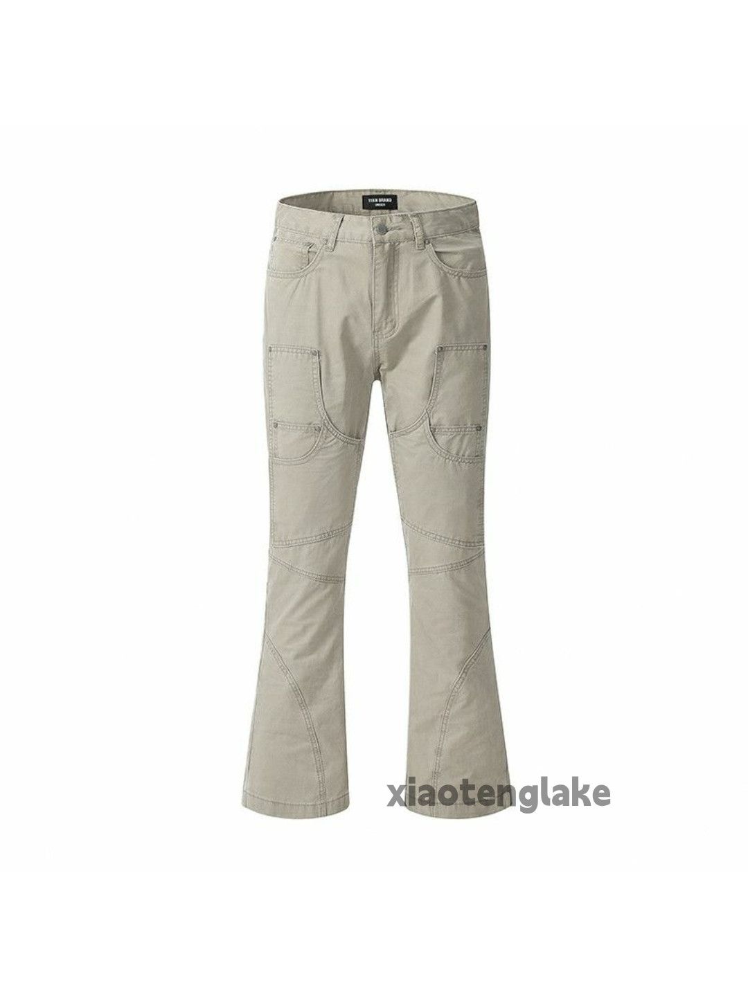 Designer × Japanese Brand × Vintage utility outdoor workwear carpenter cargo flared pants Size US 32 / EU 48 - 5 Thumbnail