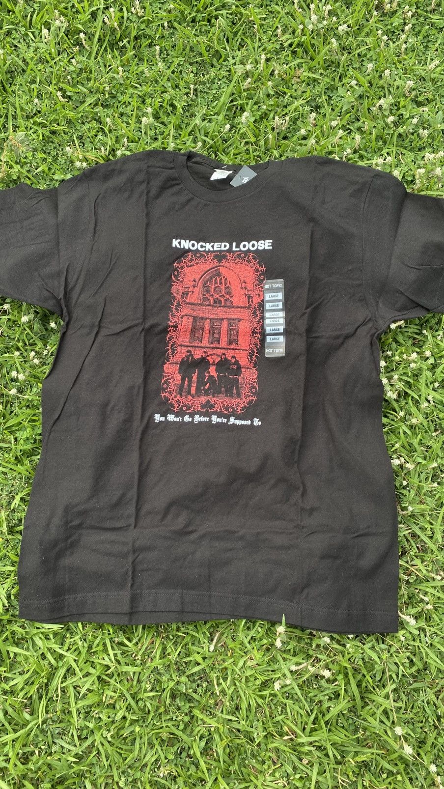 Band Tees KNOCKED LOOSE “YOU WONT GO BEFORE SUPPOSED TO” Size US L / EU 52-54 / 3 - 6 Thumbnail