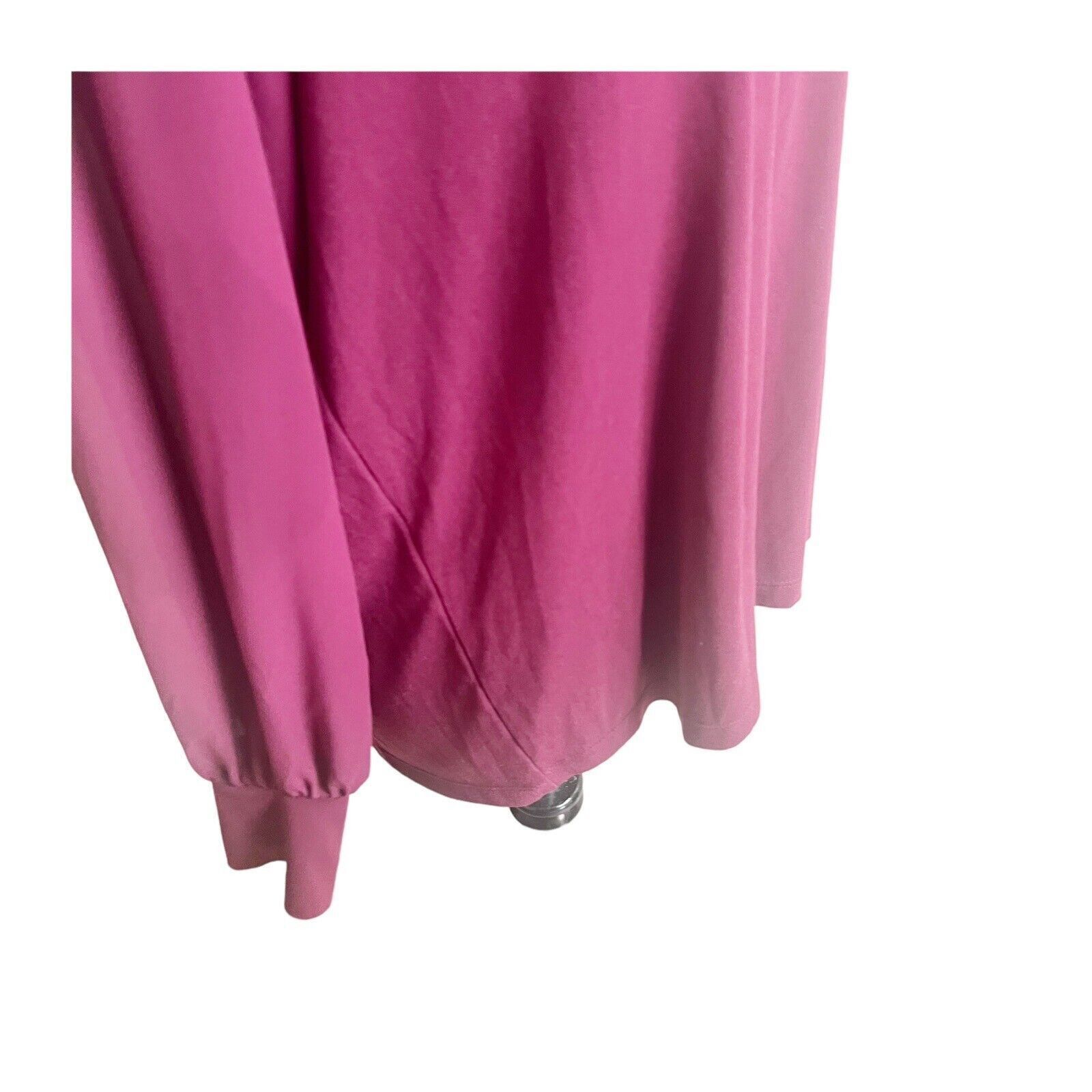 Banana Republic Banana Republic Sheer Sleeve Maroon Blouse XL Holiday Office Size XL / US 12-14 / IT 48-50 - 5 Thumbnail