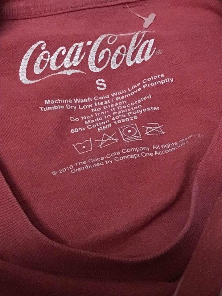 Coca Cola × Junk Food Coca Cola drink red colour T-shirt Size US M / EU 48-50 / 2 - 4 Thumbnail