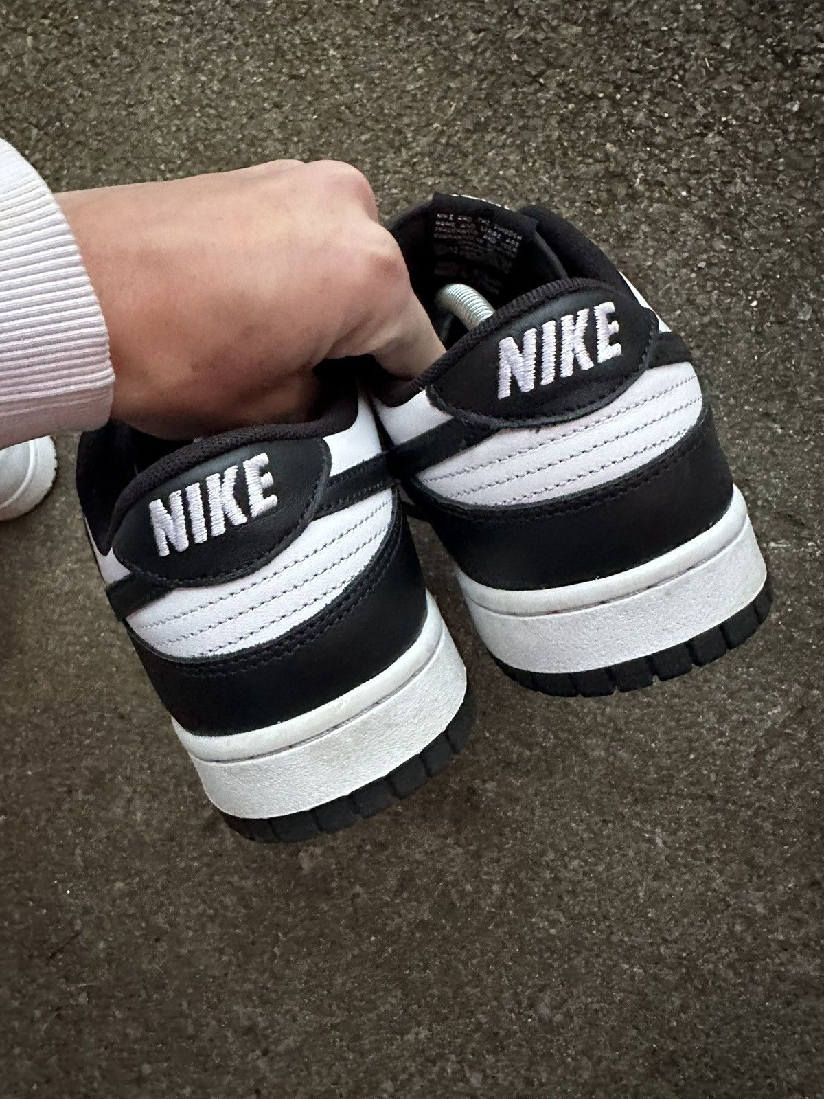 Nike Nike Dunk Low Retro White Black Panda size 11 Size US 11 / EU 44 - 4 Thumbnail