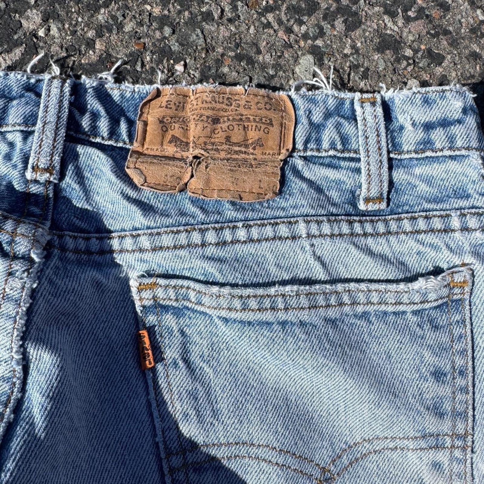 Levi's Vintage 80s Levi’s Orange Tab 550 Jeans – Size 34x30 Size US 34 / EU 50 - 4 Thumbnail