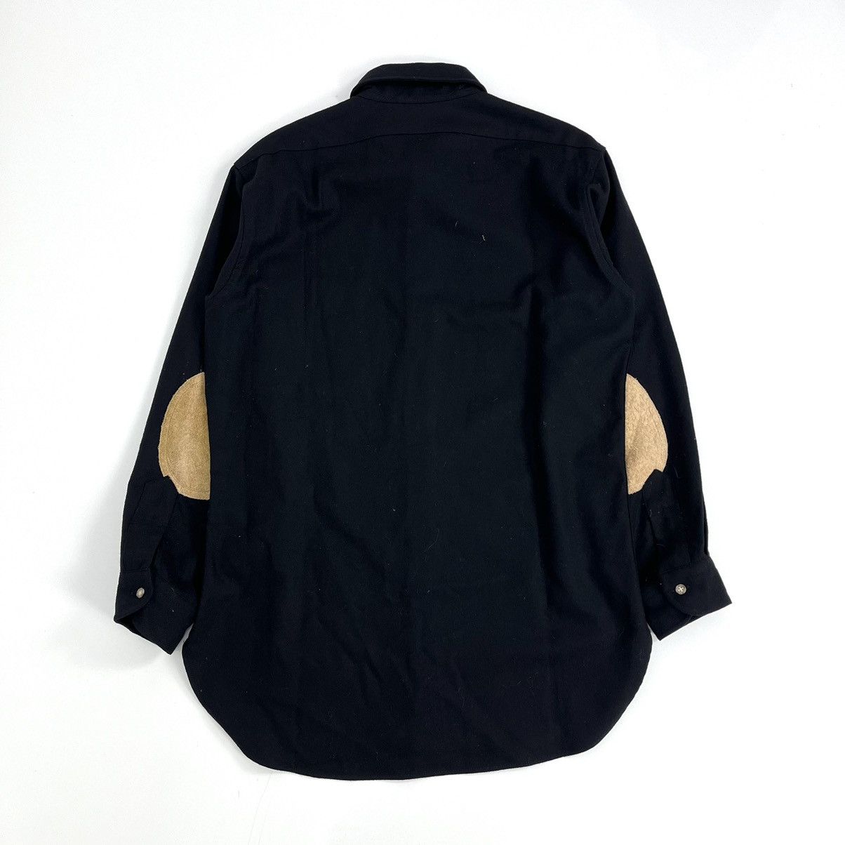 Flannel × Pendleton Pendleton Flannel Shirt Virgin Wool & Leather Black Size US M / EU 48-50 / 2 - 9 Thumbnail