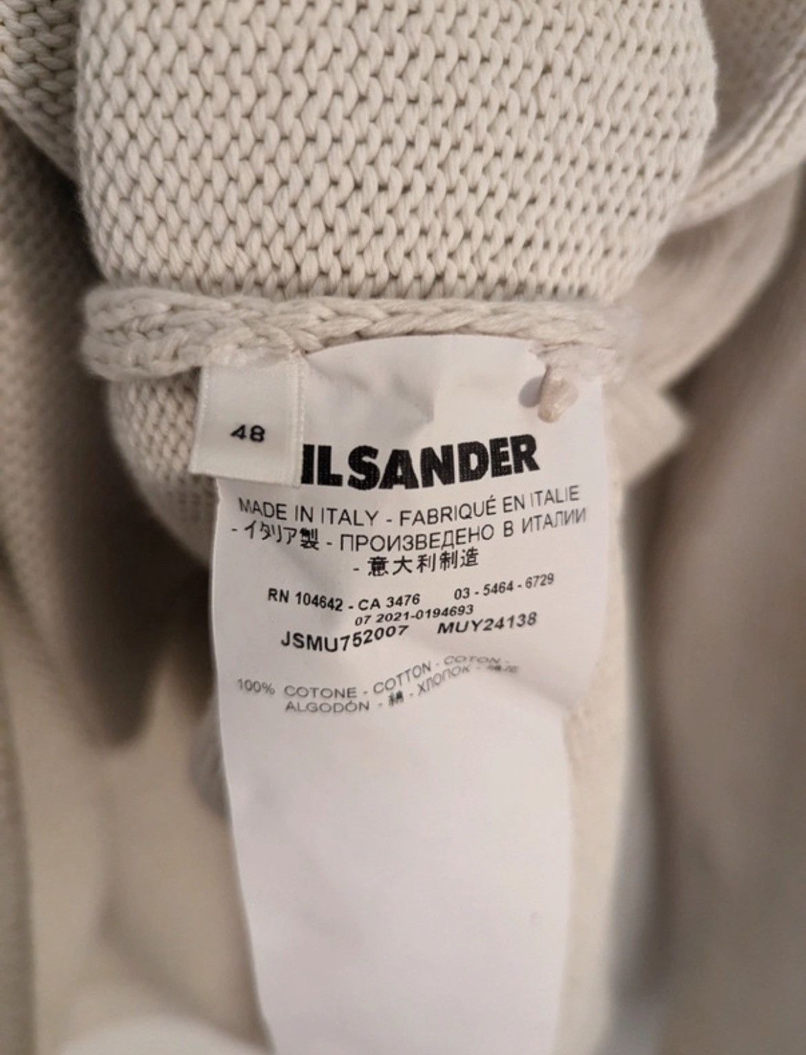 Jil Sander Jil Sander heavyweight knit quarter zip Size US M / EU 48-50 / 2 - 3 Thumbnail