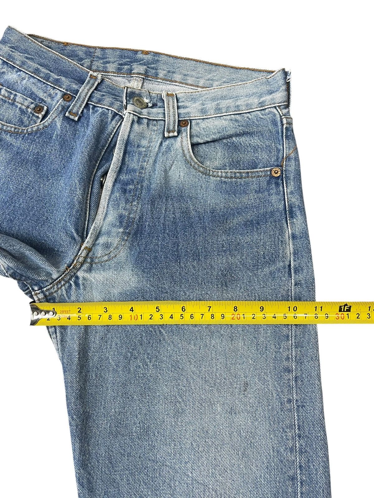 Levi's Vintage 80’s Levi’s 501 Straight Cut Jeans Size US 28 / EU 44 - 10 Thumbnail