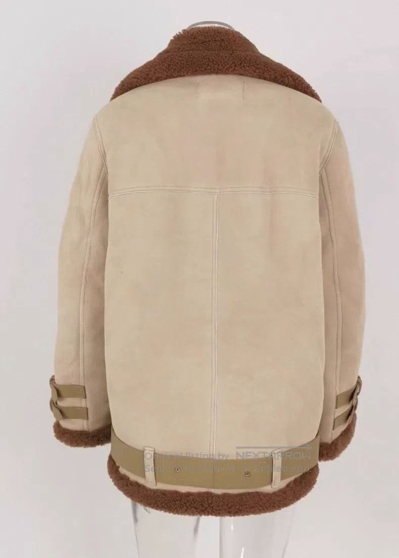 Acne Studios Acne Studios Shearling and Leather Combination Jacket Size XXS / US 00 / IT 34 - 3 Thumbnail