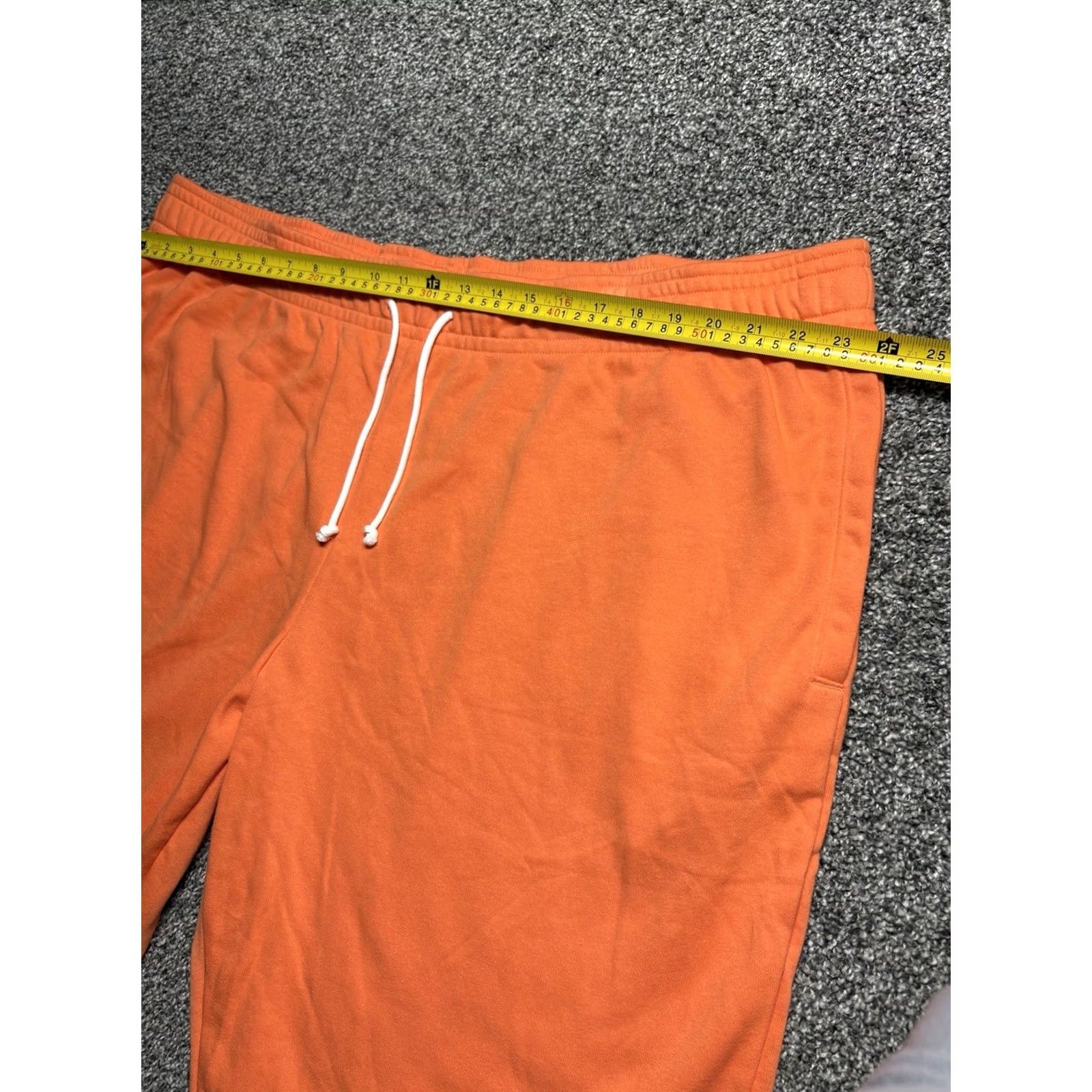 Under Armour Under Armour Shorts Mens 4XL Orange Soft Fleece 10” Inseam Casual Gym Size US 39 - 4 Thumbnail