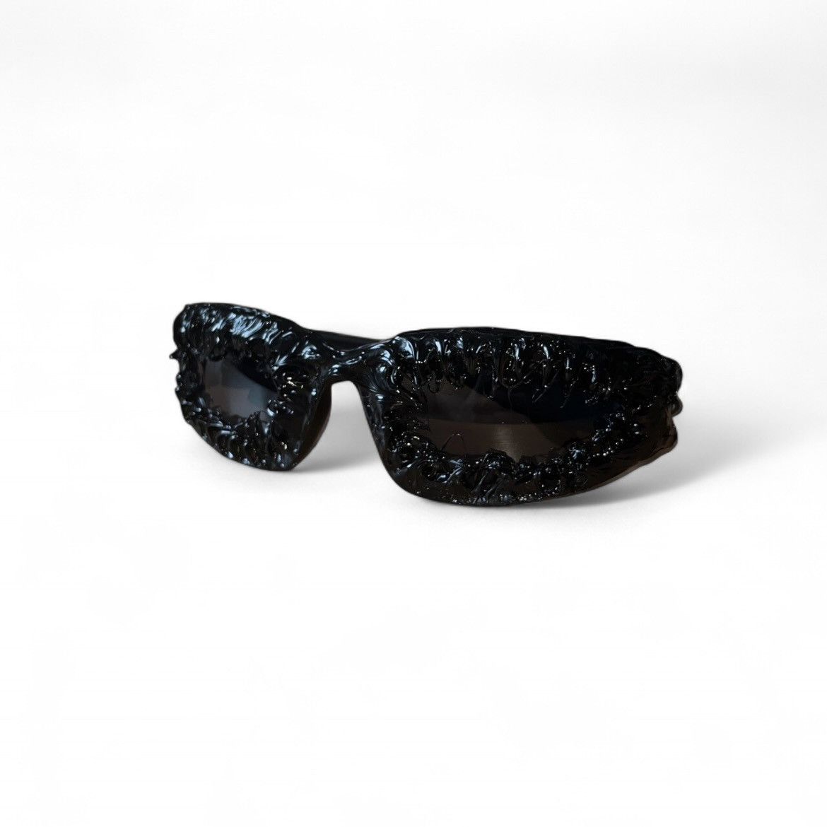 Vintage Spider Aestethic Streetwear Punk Sunglasses Hip-hop Black Size ONE SIZE - 3 Thumbnail