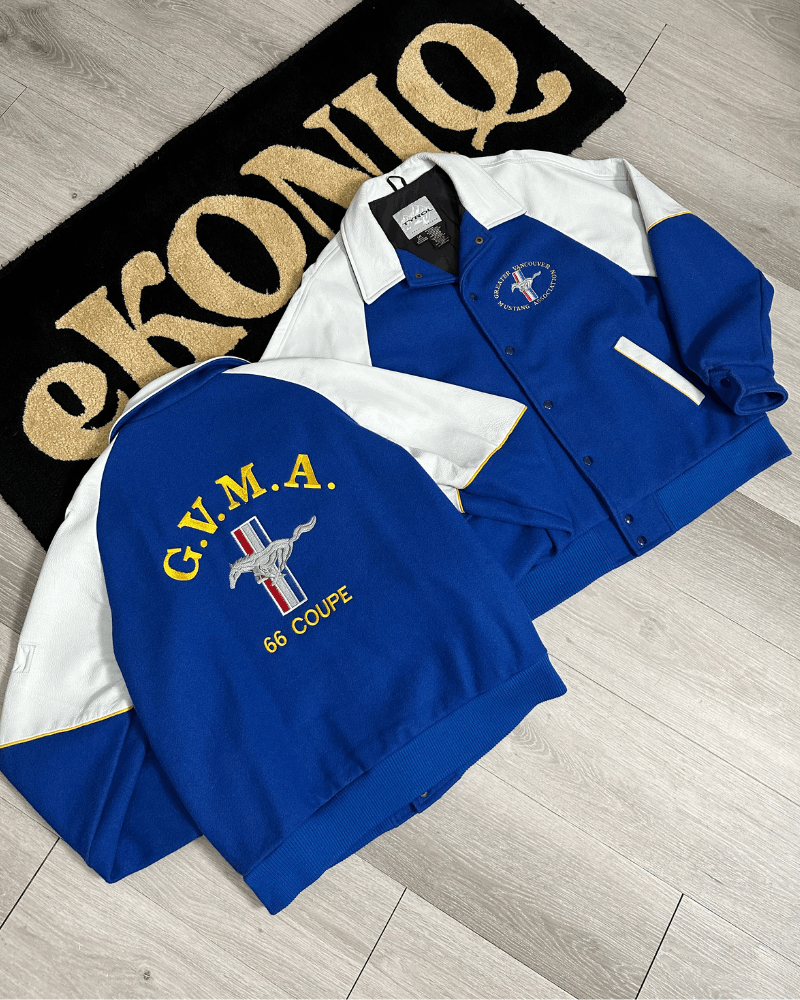 Ford Bundle - x2 GVMA Ford Mustang '66 Coupe Varsity Jackets Size US L / EU 52-54 / 3 - 1 Thumbnail