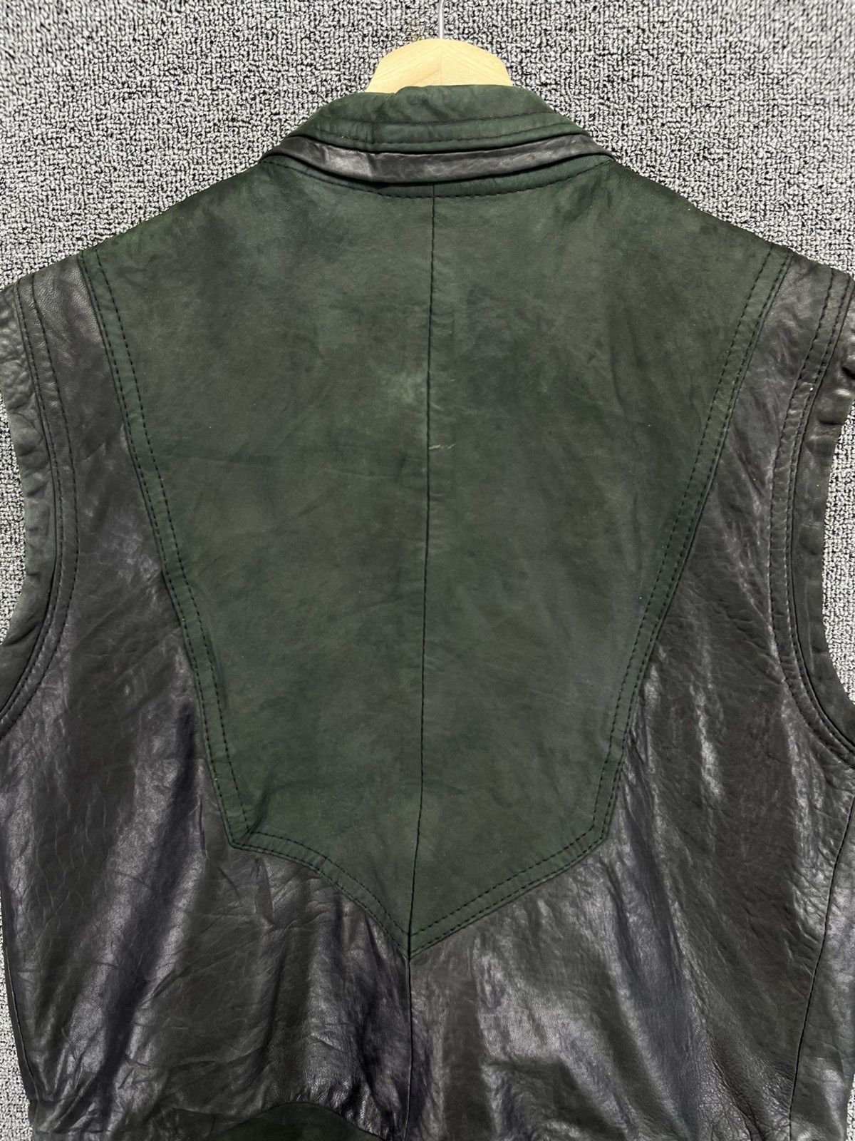 Leather Vintage Pellucci Leather Vest Size US S / EU 44-46 / 1 - 8 Thumbnail