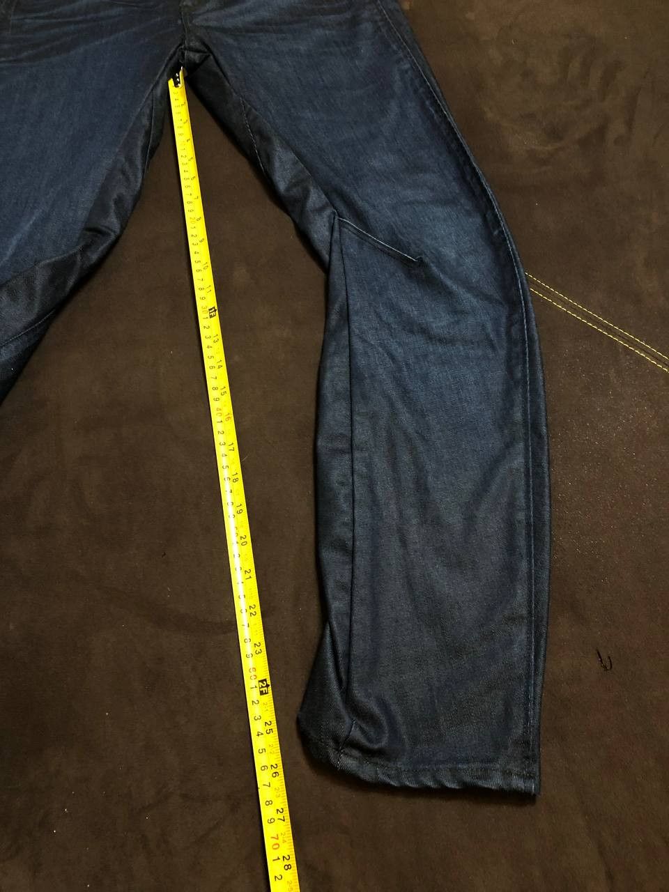 G-Star Mens G-STAR Arc Loose Tapered Dark Blue Jeans Size US 27 - 7 Thumbnail