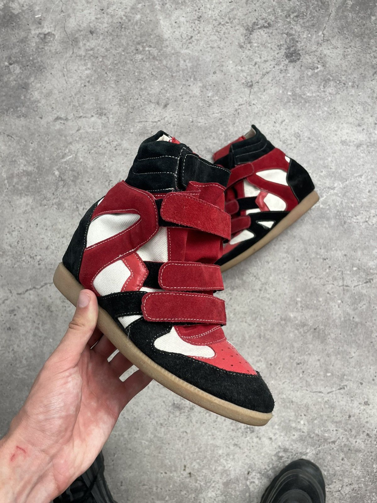 Hysteric Glamour Unbranded Isabel Marant Style Bekett Wedge Sneakers Shoes Size US 10 / IT 40 - 3 Thumbnail