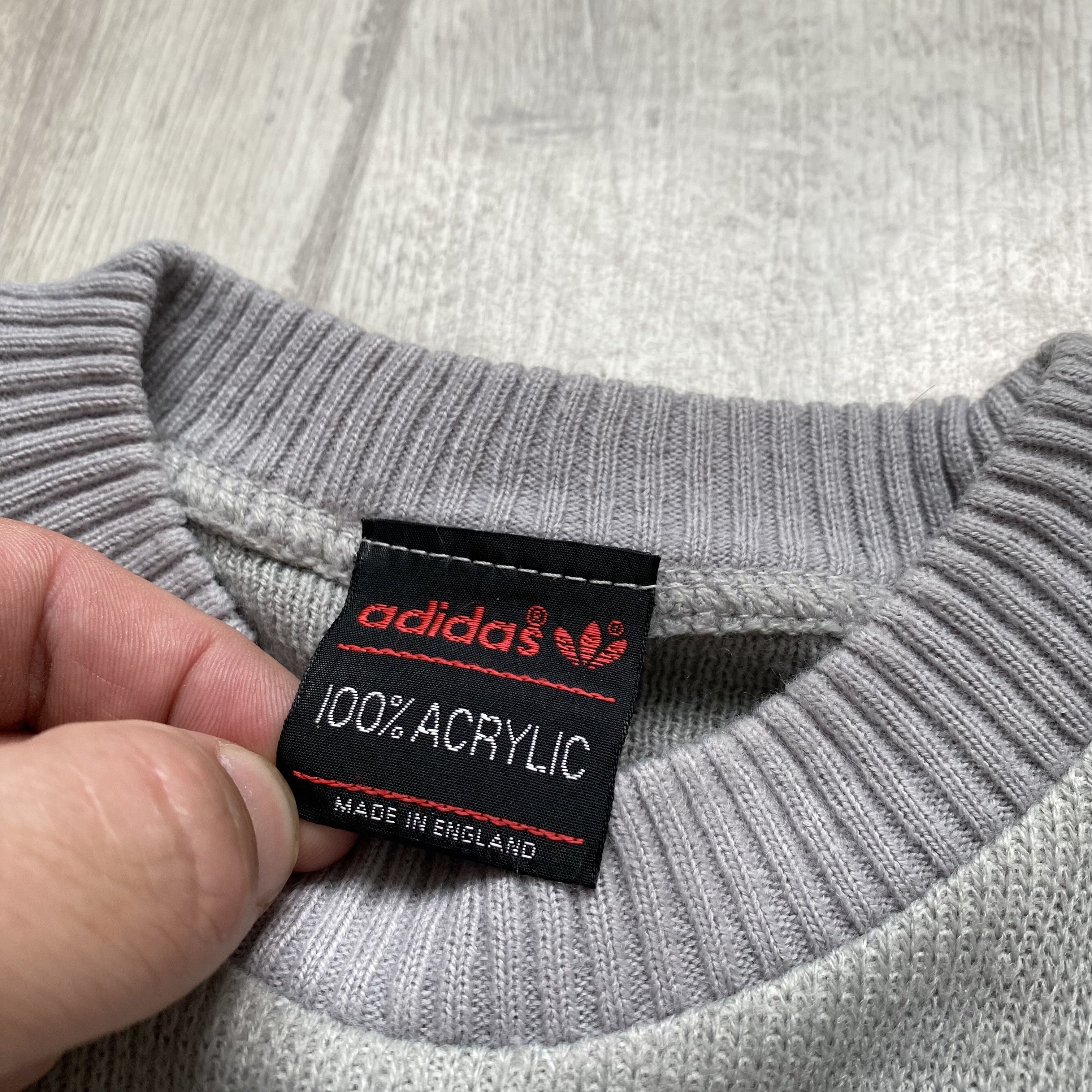 Adidas 🔥 Vintage 80-90s ADIDAS knit sweater pullover Y2K Size US S / EU 44-46 / 1 - 6 Thumbnail