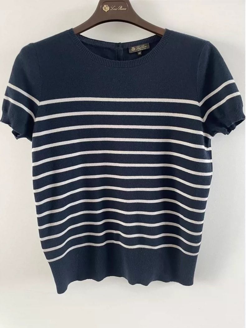 Loro Piana LORO PIANA Woman's cashmere top Size XXL / US 16-18 / IT 52-54 - 9 Thumbnail