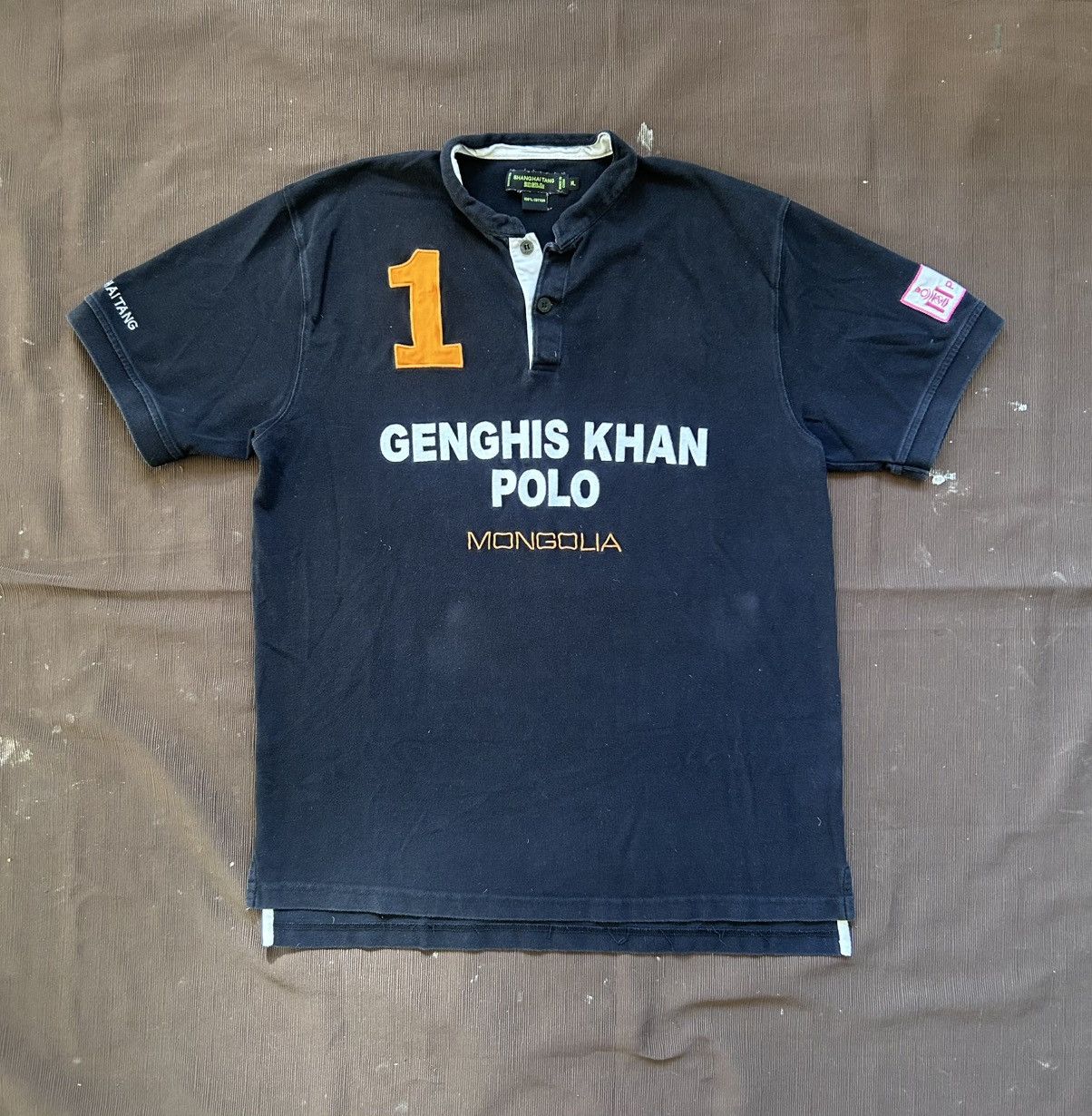 Shanghai Tang GENGHIS KHAN POLO JERSEY - SHANGHAI TANG Size US L / EU 52-54 / 3 - 1 Thumbnail