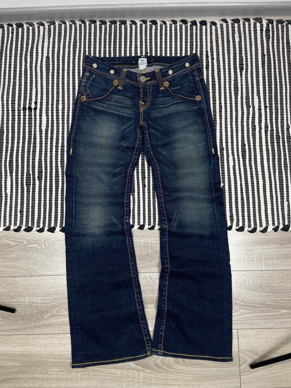True Religion Vintage Crazy True Religion Flared Denim Jeans Y2K Size 30" / US 8 / IT 44 - 5 Thumbnail
