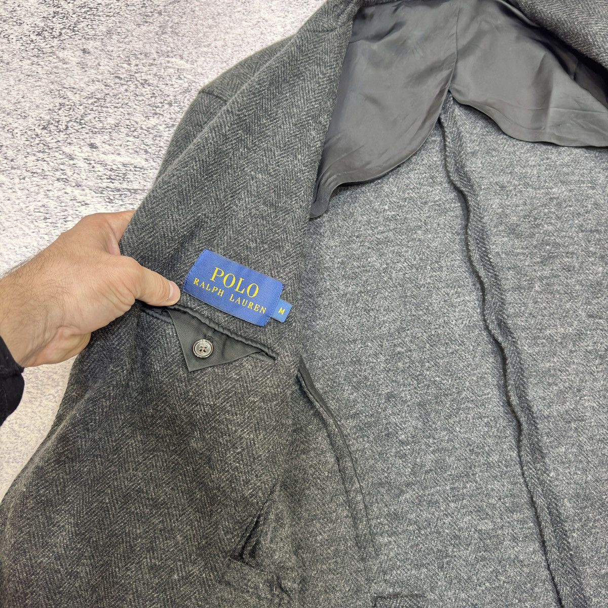 Polo Ralph Lauren Polo Ralph Lauren Wool Blend Blazer Sport Coat M size Size 38R - 10 Thumbnail