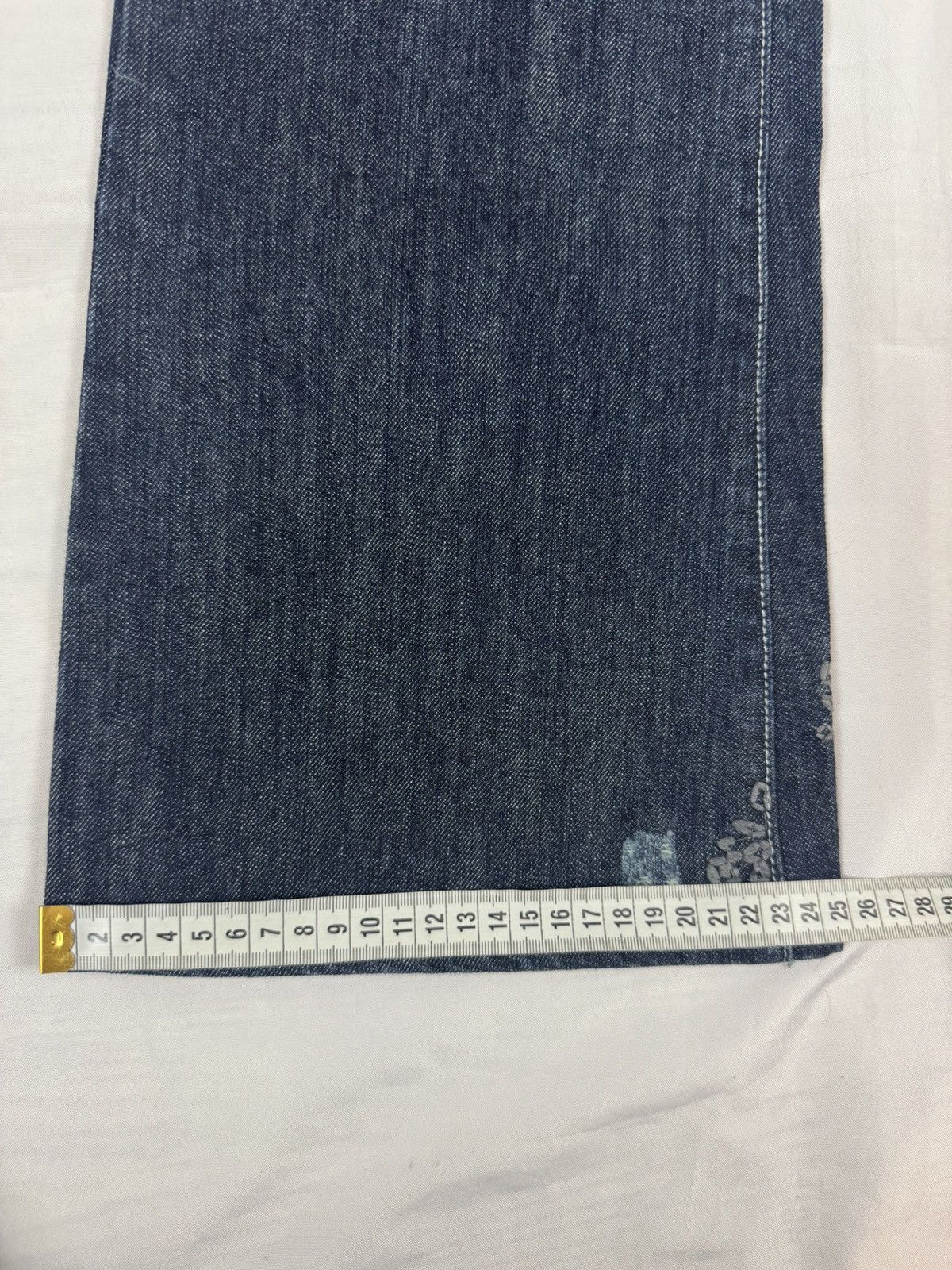 Rude Embroidered Low Rise Bootcut Flared - W28 L34 Size 28" / US 6 / IT 42 - 13 Thumbnail