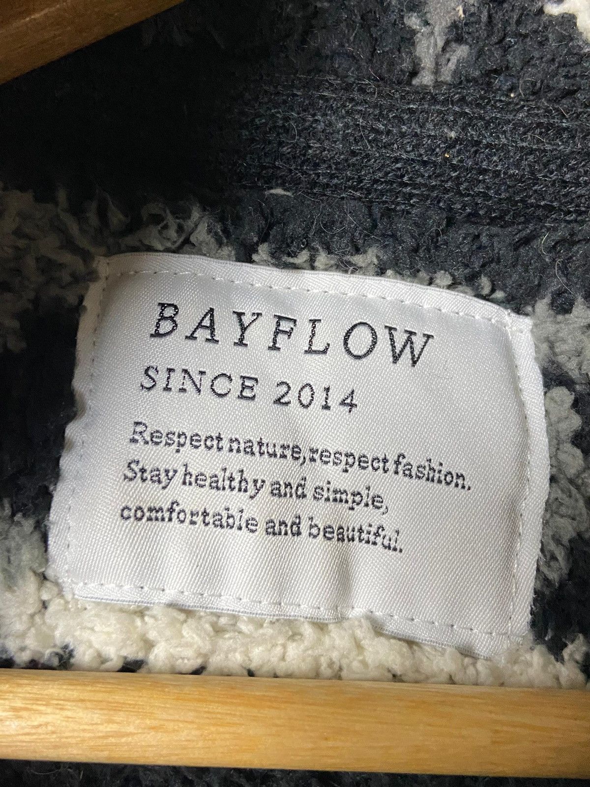 Japanese Brand × Vintage BAYFLOW Brand Shaggy Native Cardigan (125) Size US XS / EU 42 / 0 - 6 Thumbnail