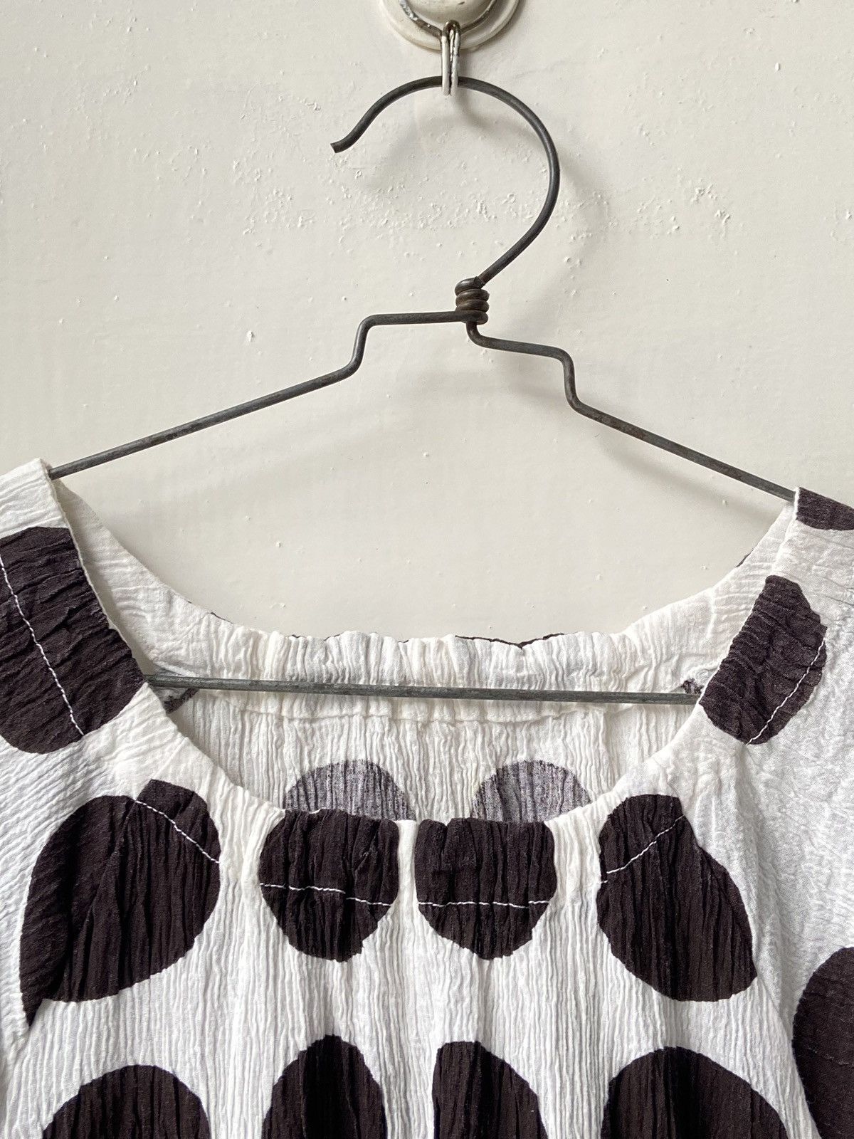 TSUMORI CHISATO Polkadot Midi Dress