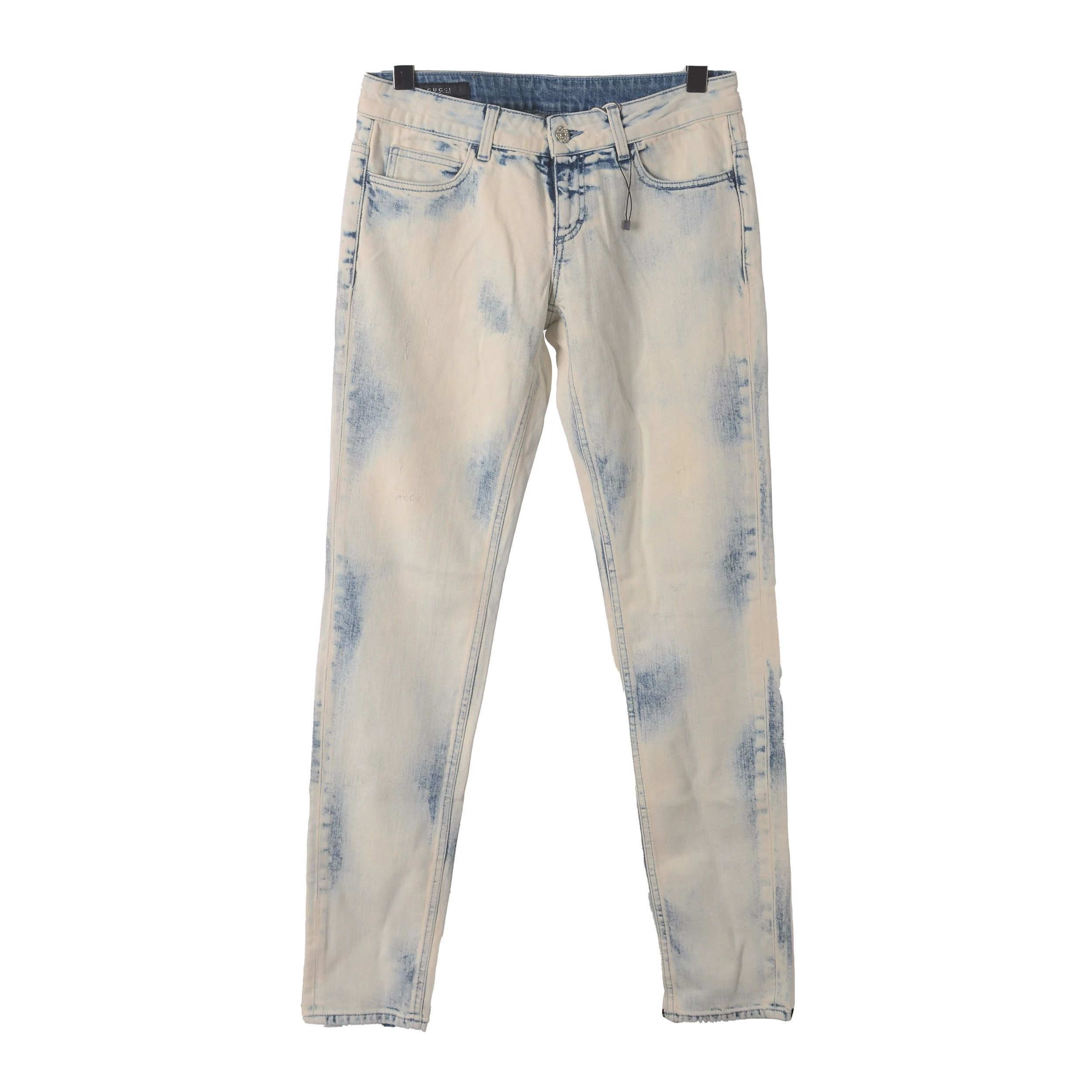 Gucci Gucci Denim Cotton Multi Pants S Women Size 26" / US 2 / IT 38 - 1 Thumbnail