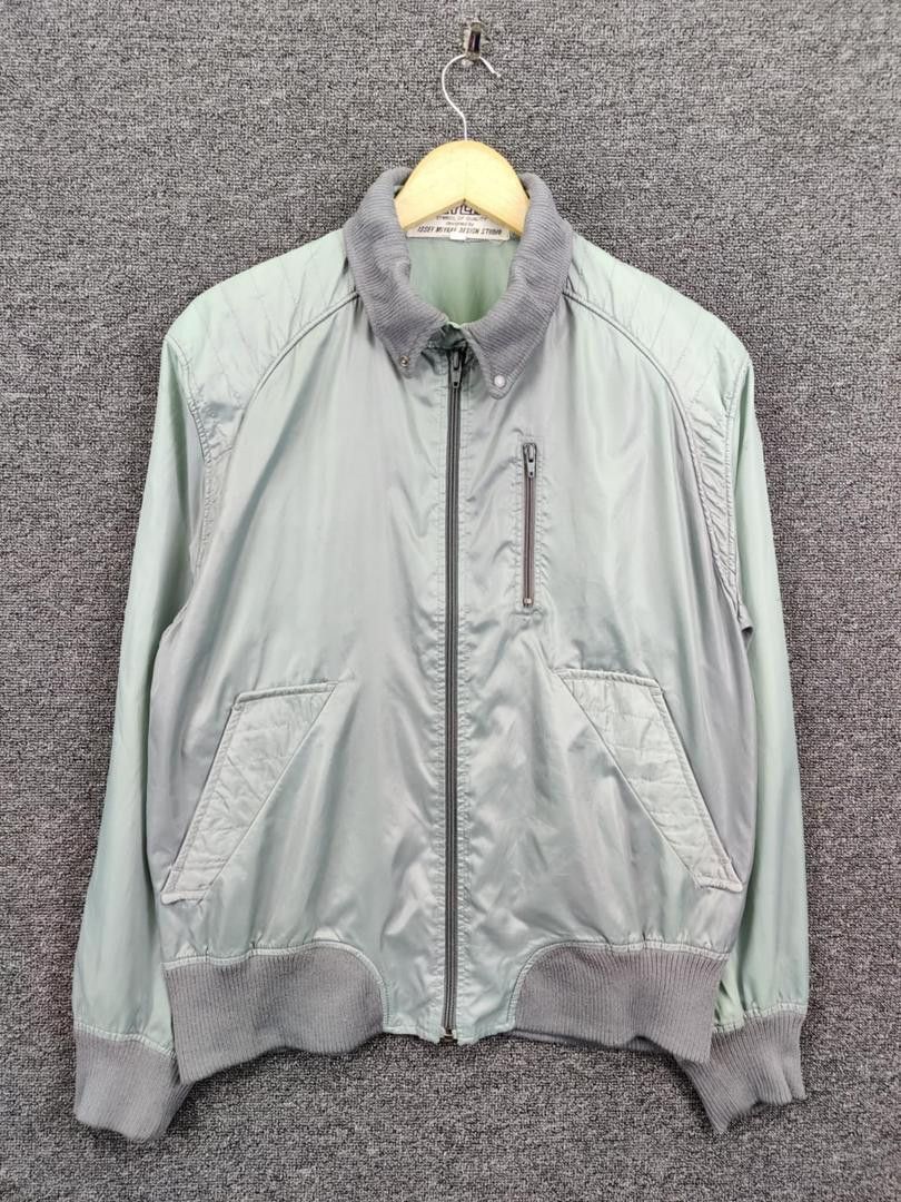 Issey Miyake Vintage 80's Issey Skyline Issey Miyake Bomber Jacket Size US L / EU 52-54 / 3 - 1 Thumbnail