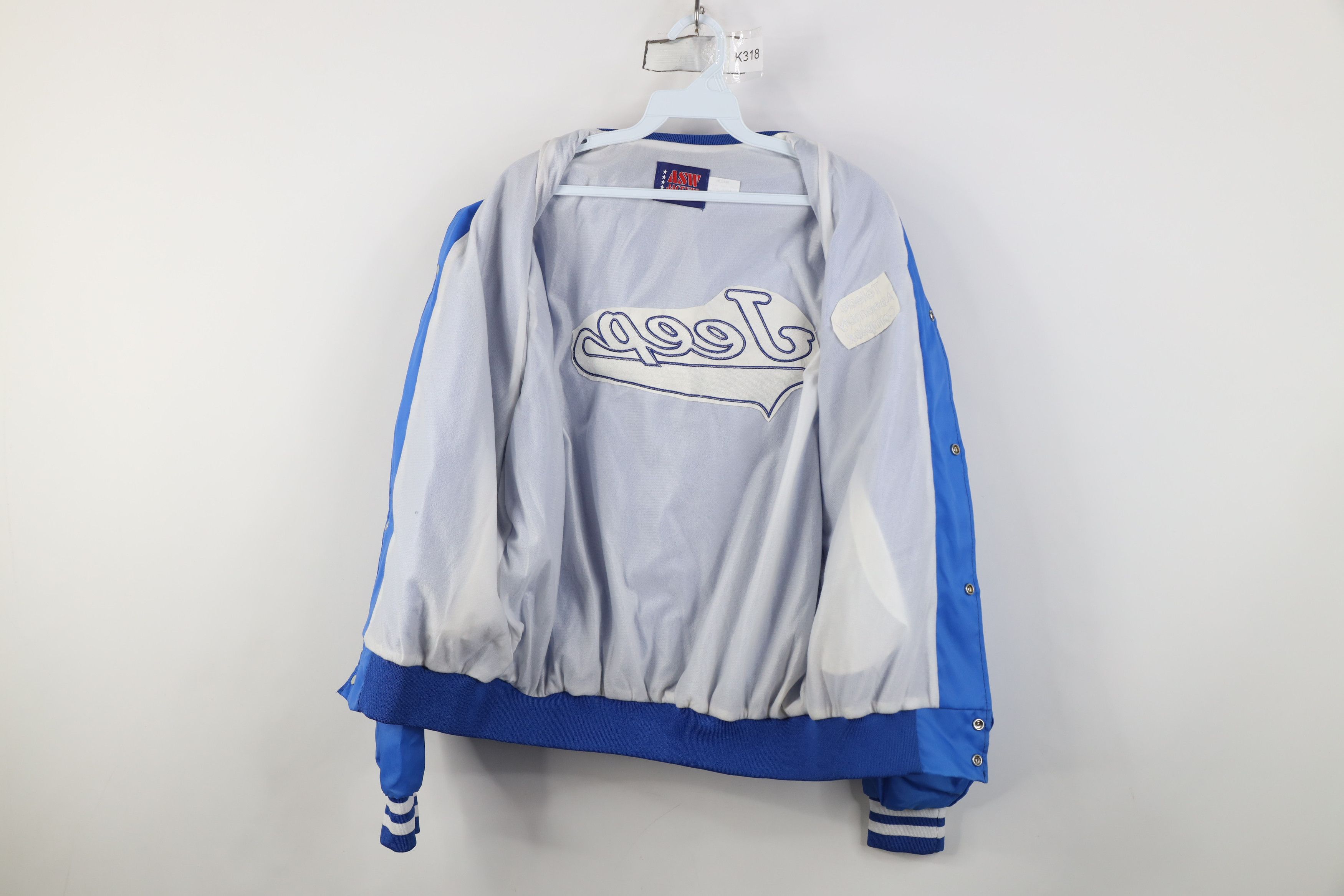 Vintage Vintage 90s Jeep Motor Co Assembly Satin Bomber Jacket USA Size US M / EU 48-50 / 2 - 10 Thumbnail