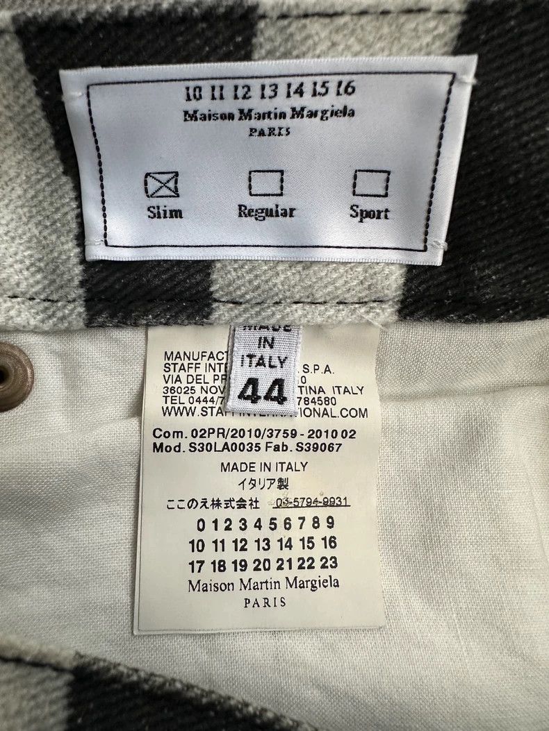 Maison Margiela Maison Margiela 10aw zebra-patterned jeans Size US 28 / EU 44 - 8 Thumbnail