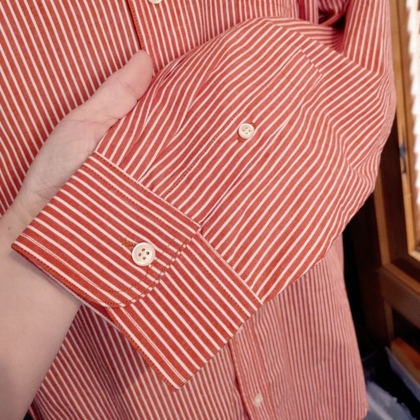 Chaps Men's Long Sleeve Button Down from Chaps Size US L / EU 52-54 / 3 - 9 Thumbnail