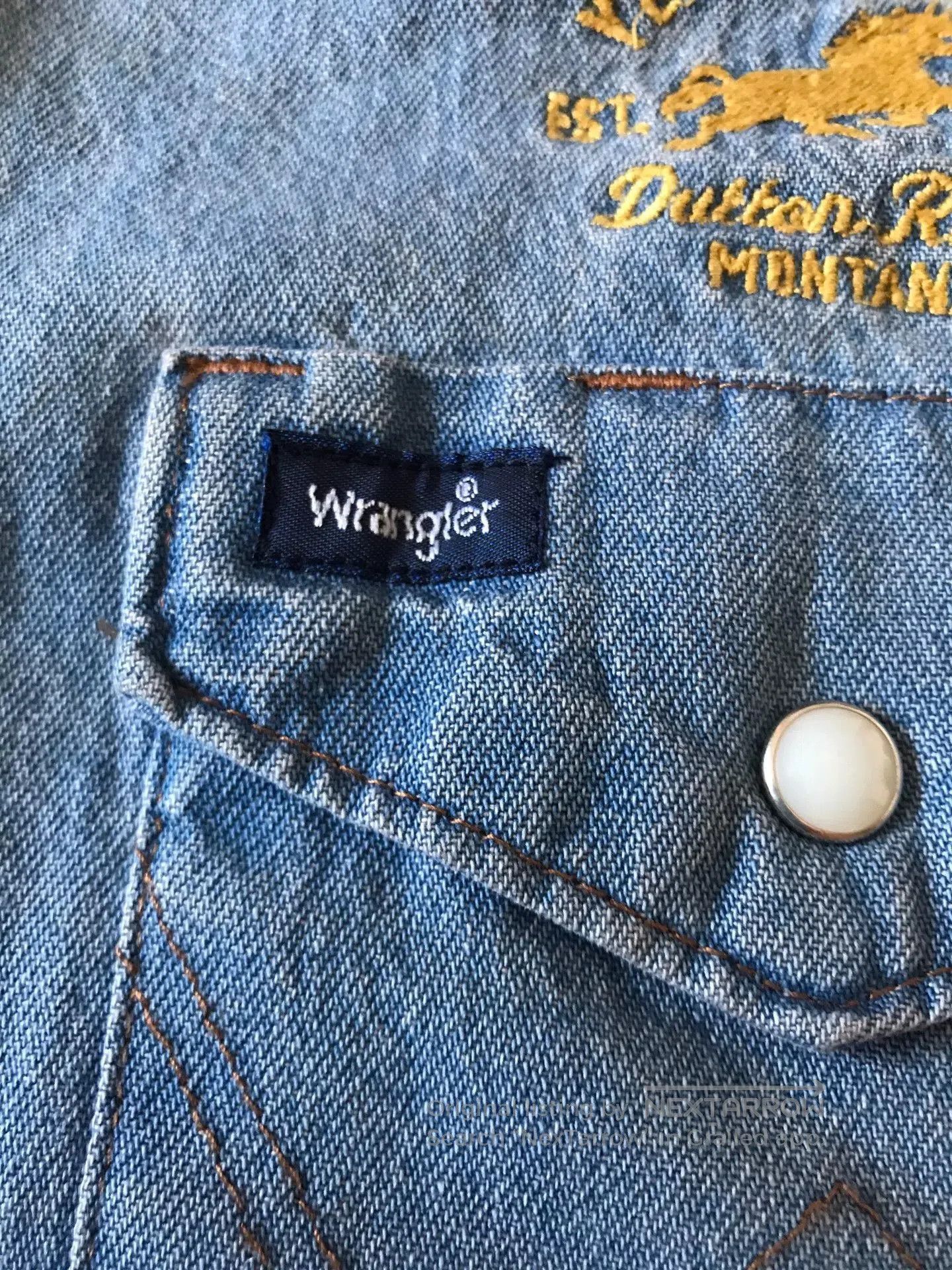 Wrangler Wrangler x Yellowstone Dutton Ranch Western Shirt. Size US S / EU 44-46 / 1 - 6 Thumbnail
