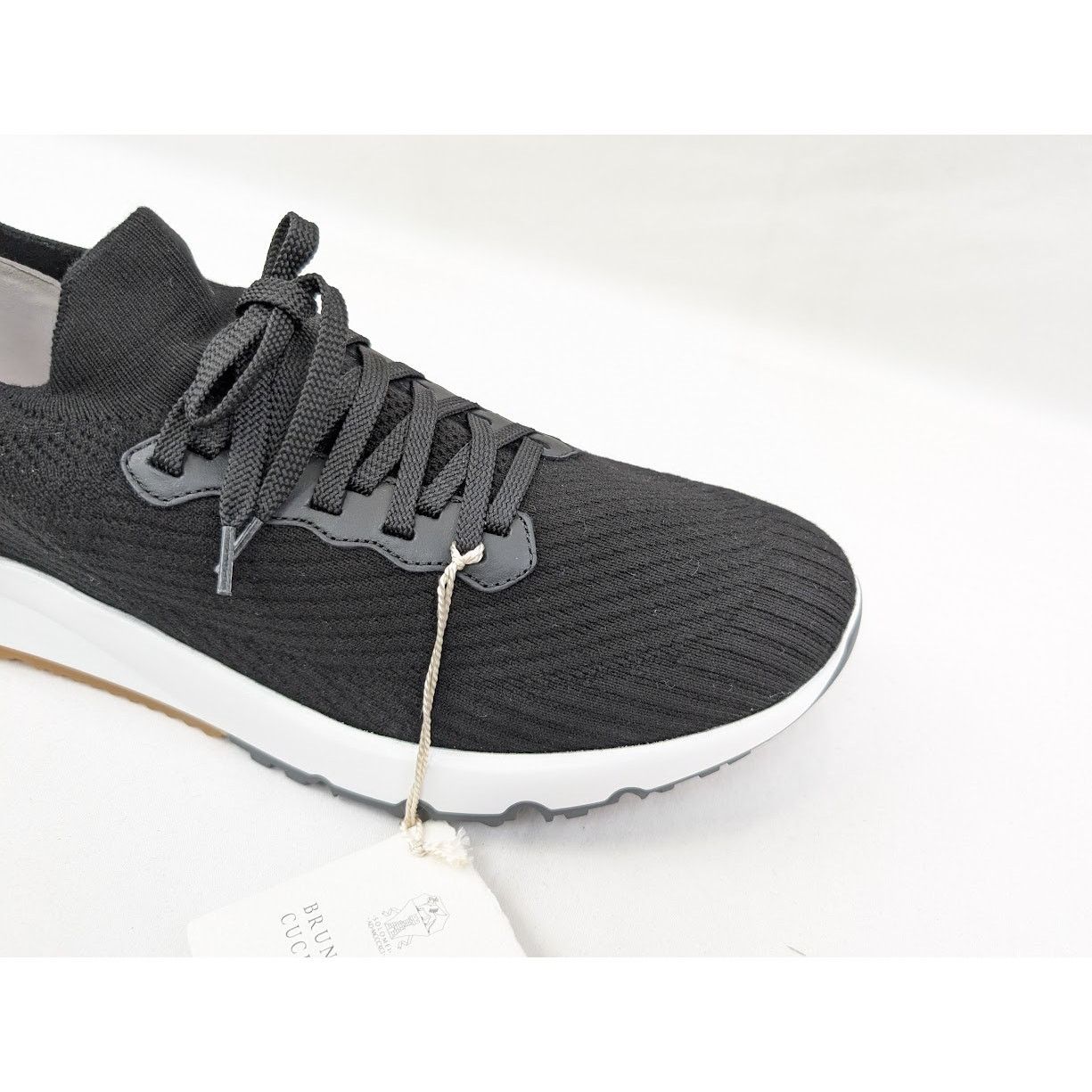 Brunello Cucinelli o1rshd1 Low-Top Sneakers in Black Size US 14 / EU 47 - 3 Thumbnail