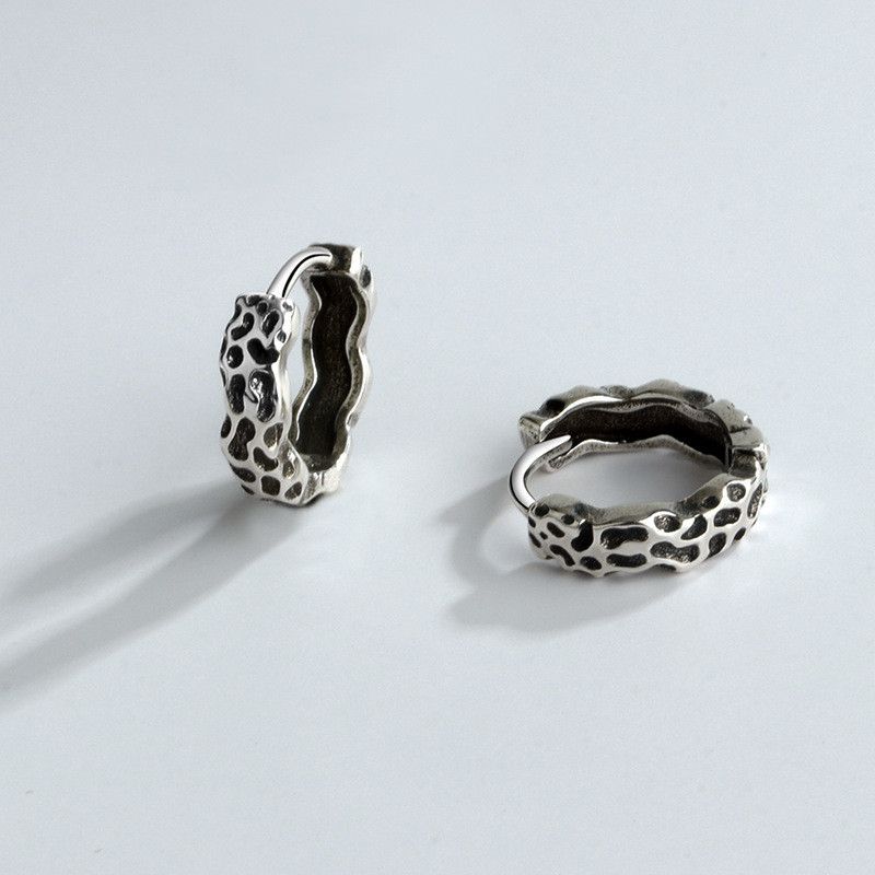 Jewelry × Sterling Silver Vibe Earrings One Pairs Chrome Jewelry Size ONE SIZE - 1 Thumbnail