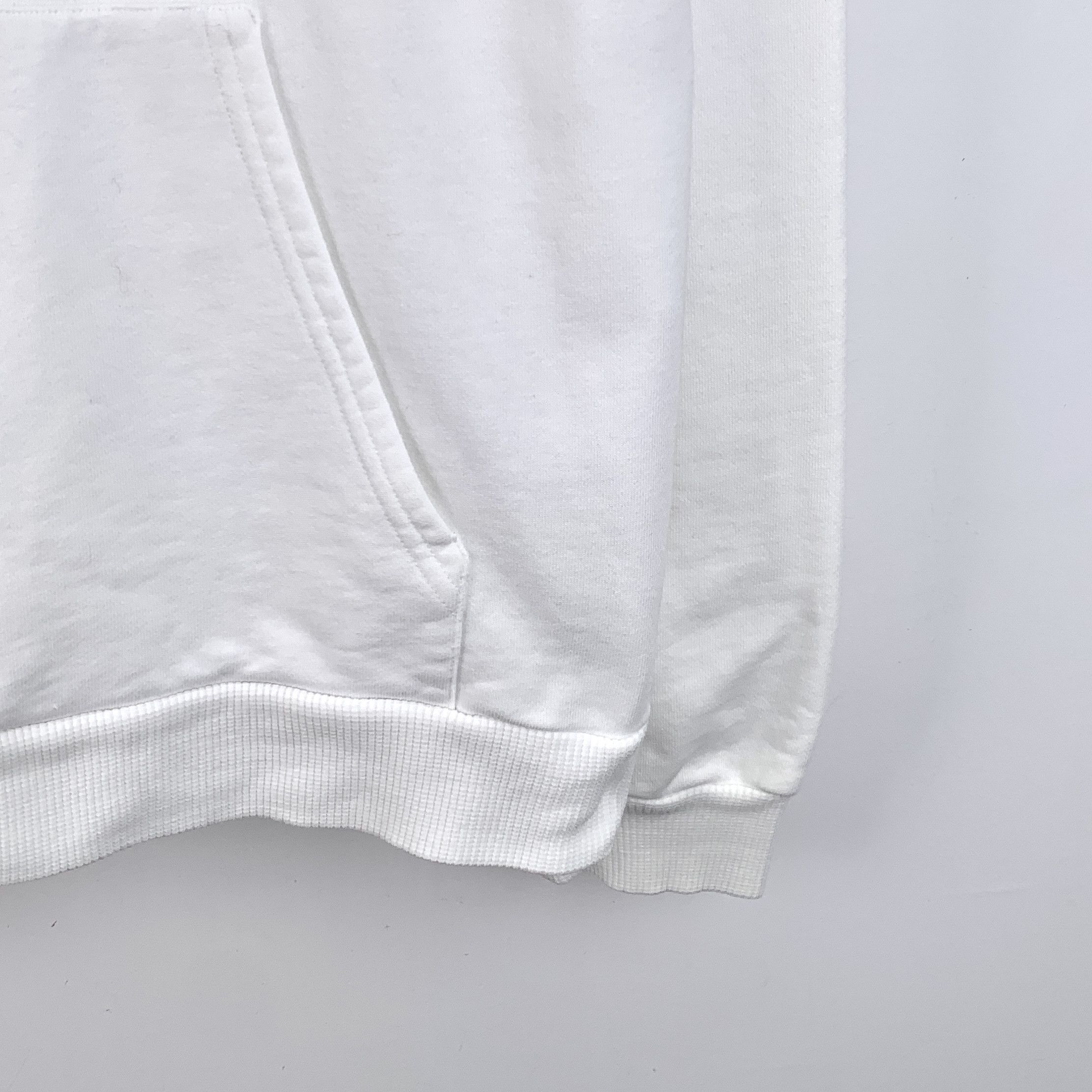 Celine Celine White Logo Cotton Hoodie (M) Size US M / EU 48-50 / 2 - 5 Thumbnail