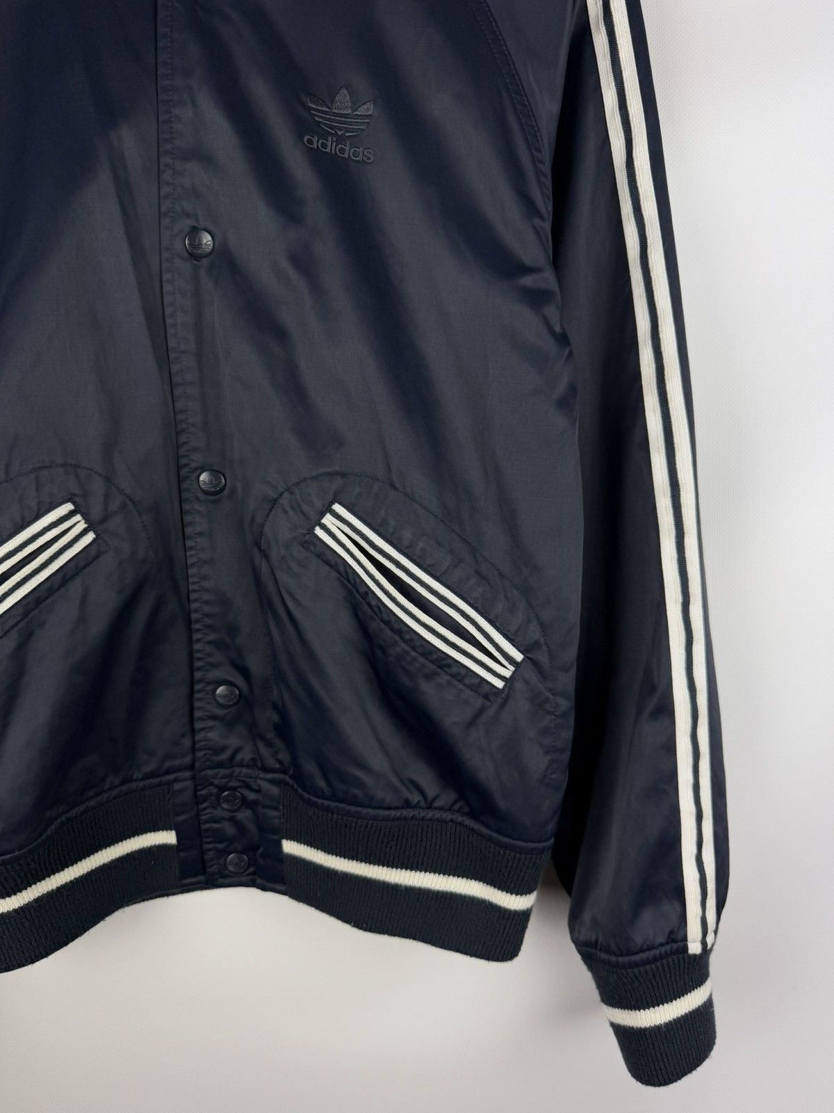 Adidas Adidas Originals Vintage Men’s Cotton / Nylon Bomber Jacket Size US S / EU 44-46 / 1 - 6 Thumbnail