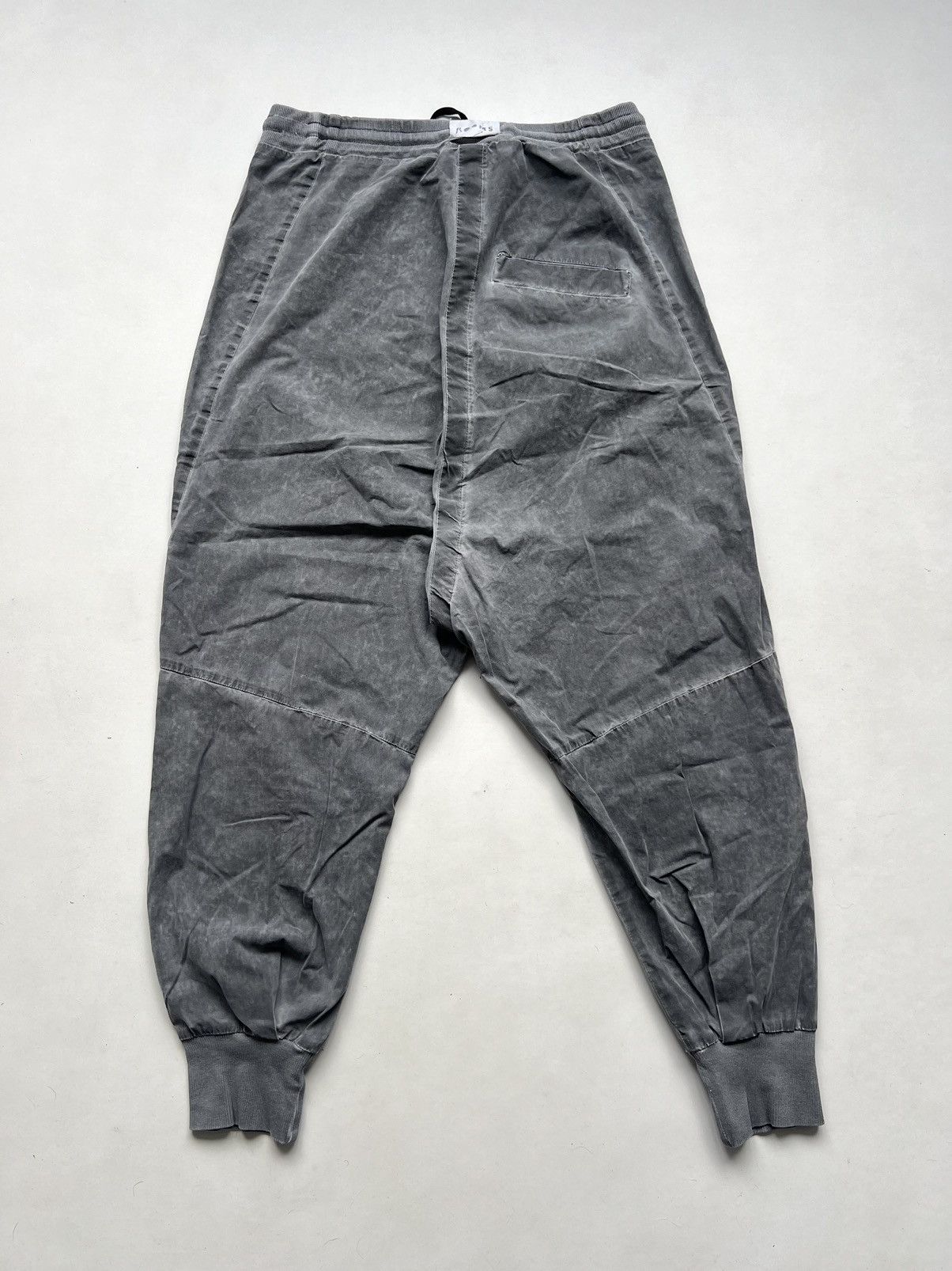 Lost & Found Ria Dunn 🇮🇹Lost&Found Ria Dunn Object Dyed Drop Crotch Trainers Pants Size US 33 - 12 Thumbnail